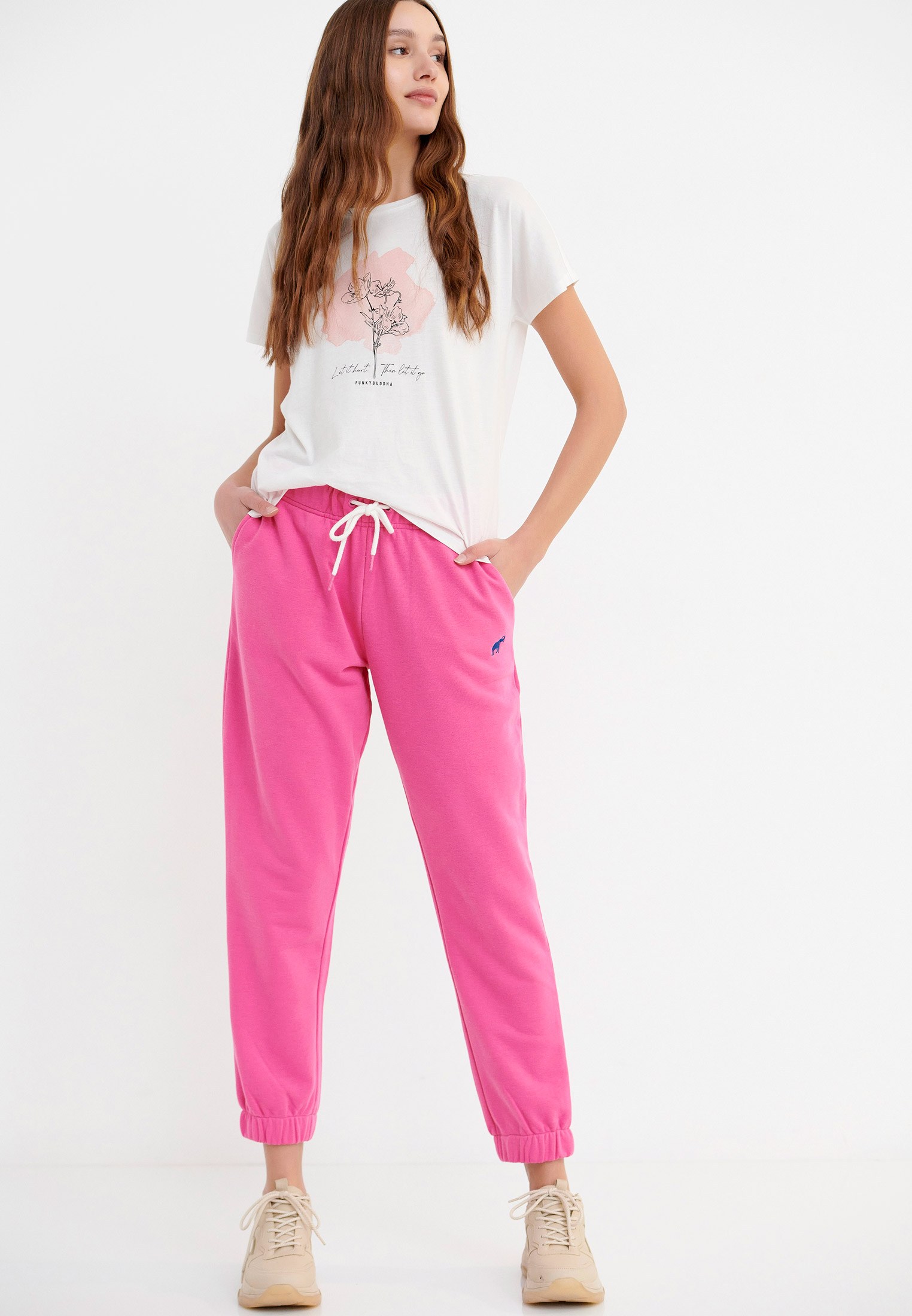 Women's Tracksuits Funky Buddha Pink