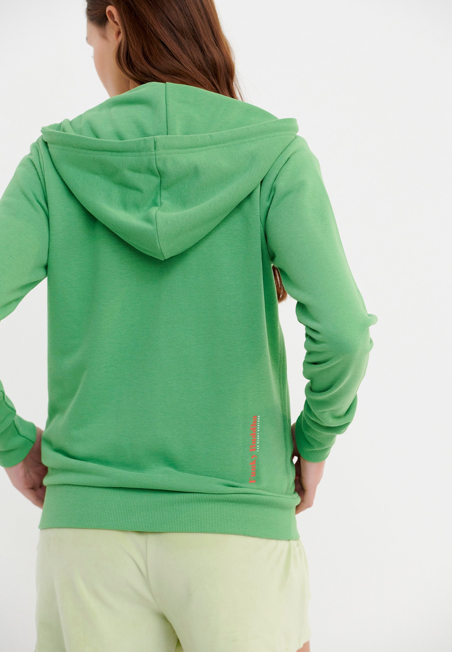 Ζακέτα φούτερ με κεντητό logo φωτογραφία