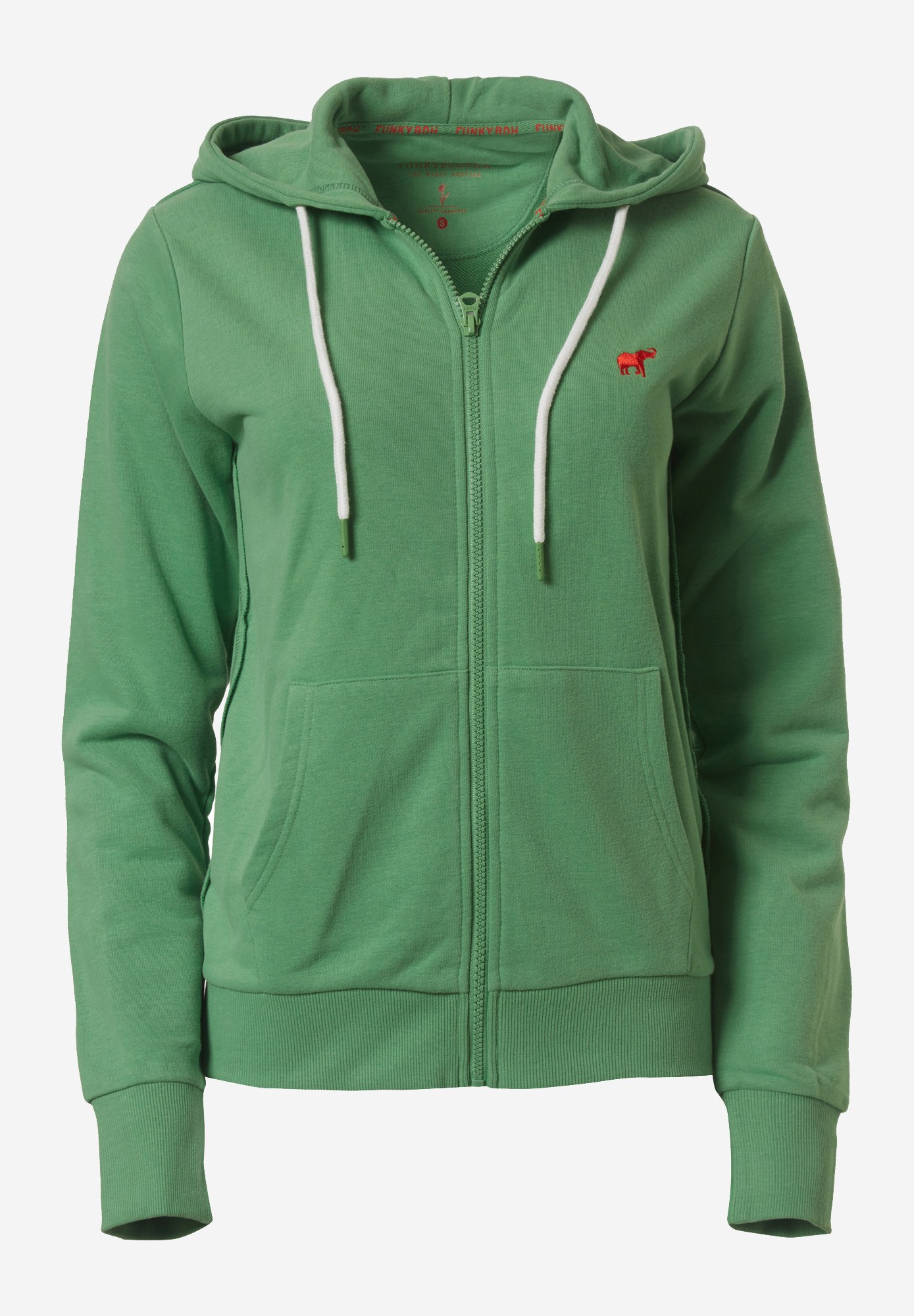 Ζακέτα φούτερ με κεντητό logo φωτογραφία