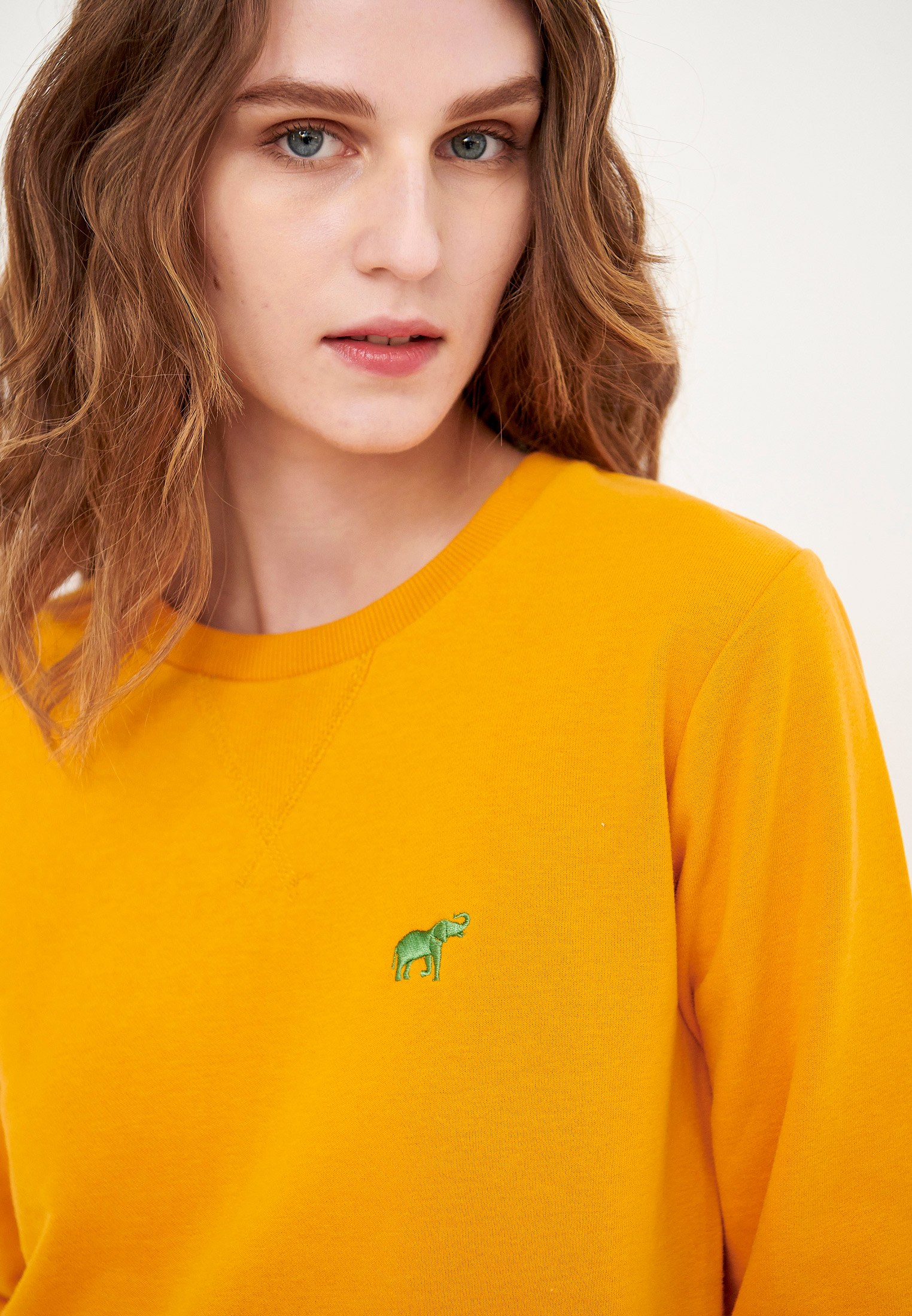 Φούτερ με κεντητό logo φωτογραφία