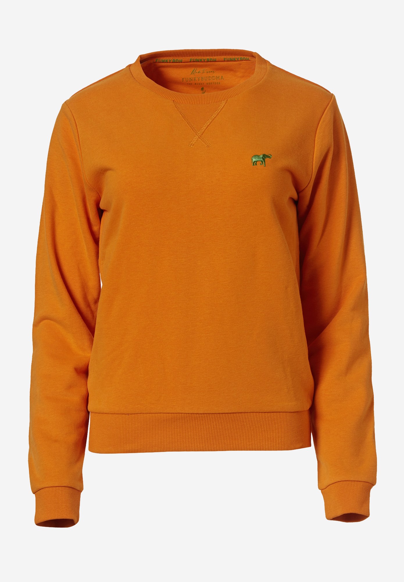 Φούτερ με κεντητό logo φωτογραφία