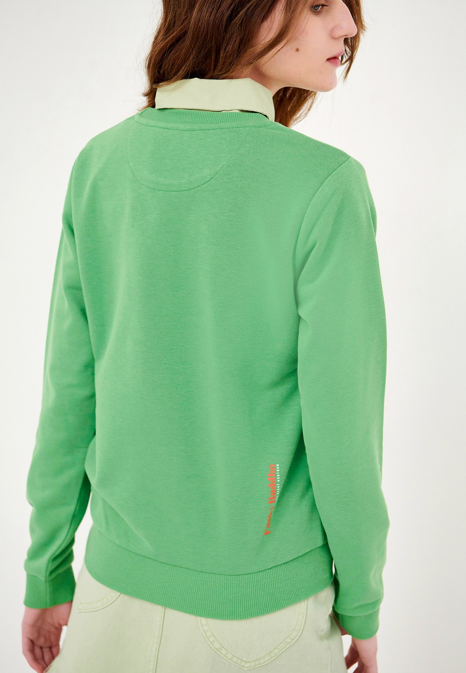 Φούτερ με κεντητό logo φωτογραφία