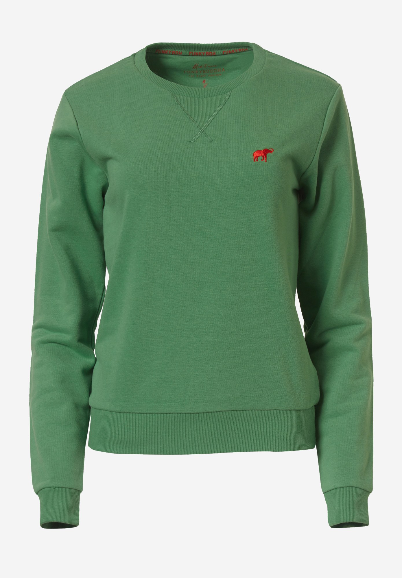 Φούτερ με κεντητό logo φωτογραφία