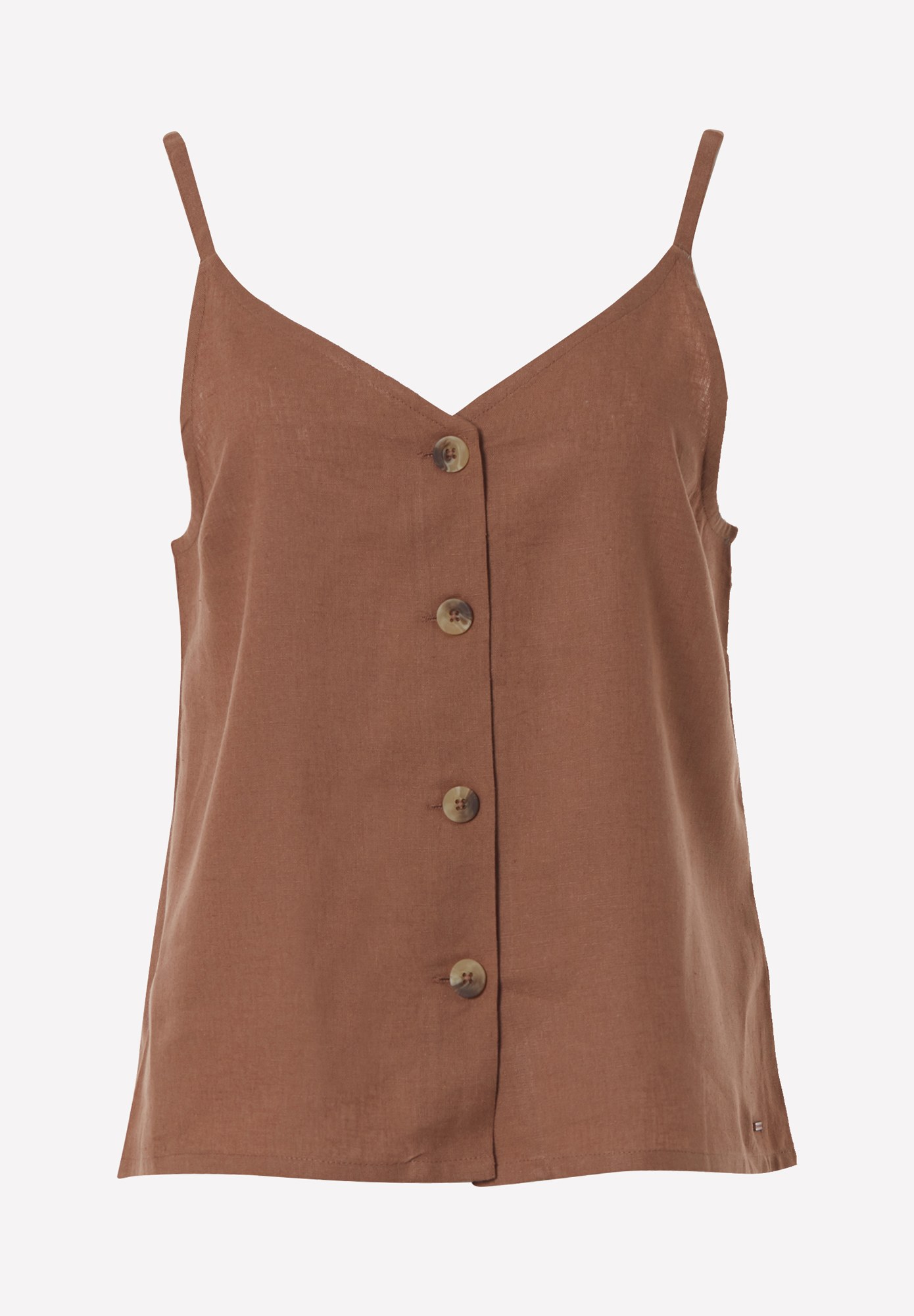 Women's Blouses Funky Buddha Brown