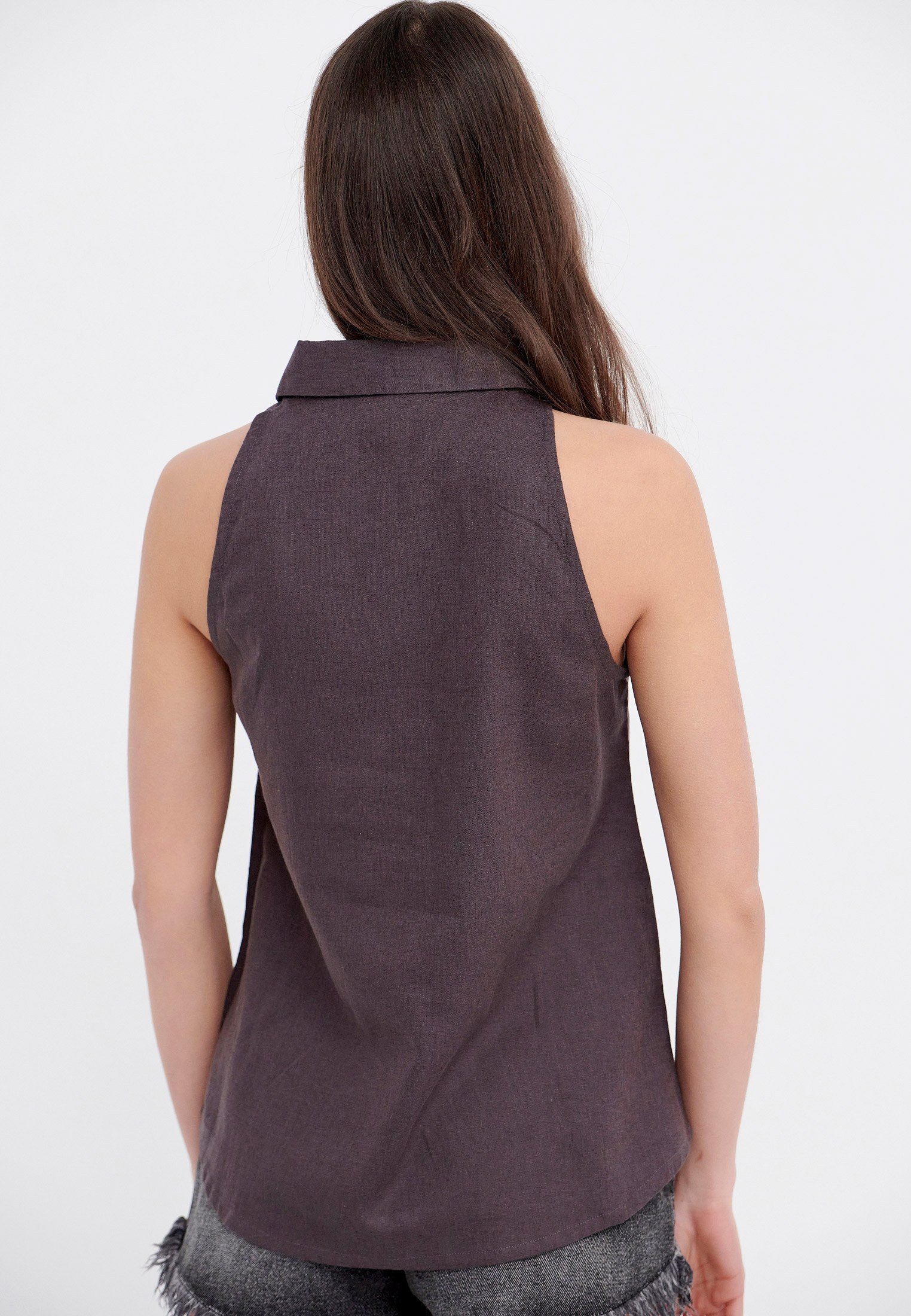 Women's Shirts Funky Buddha Gray