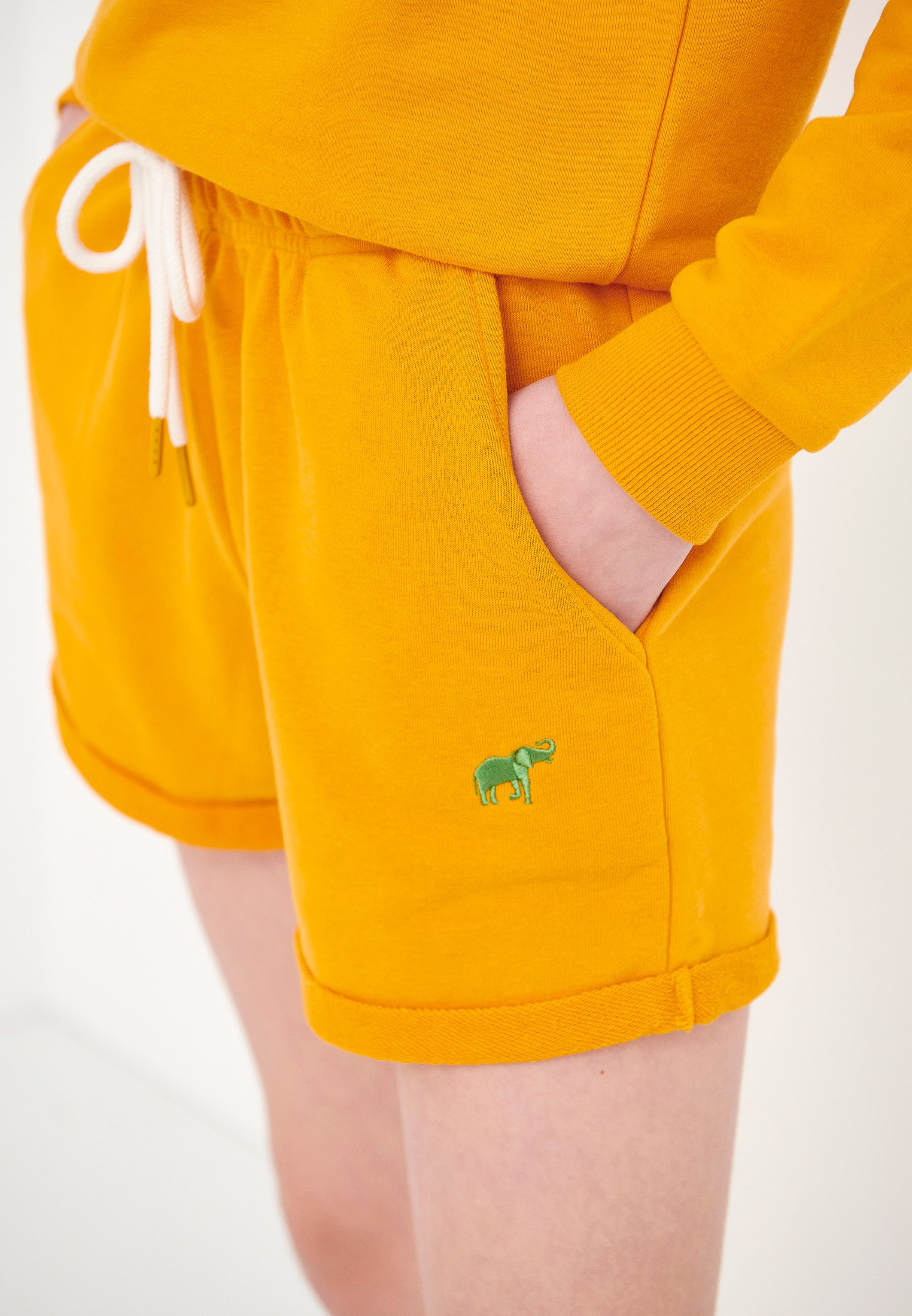 Women's Shorts Funky Buddha Gold