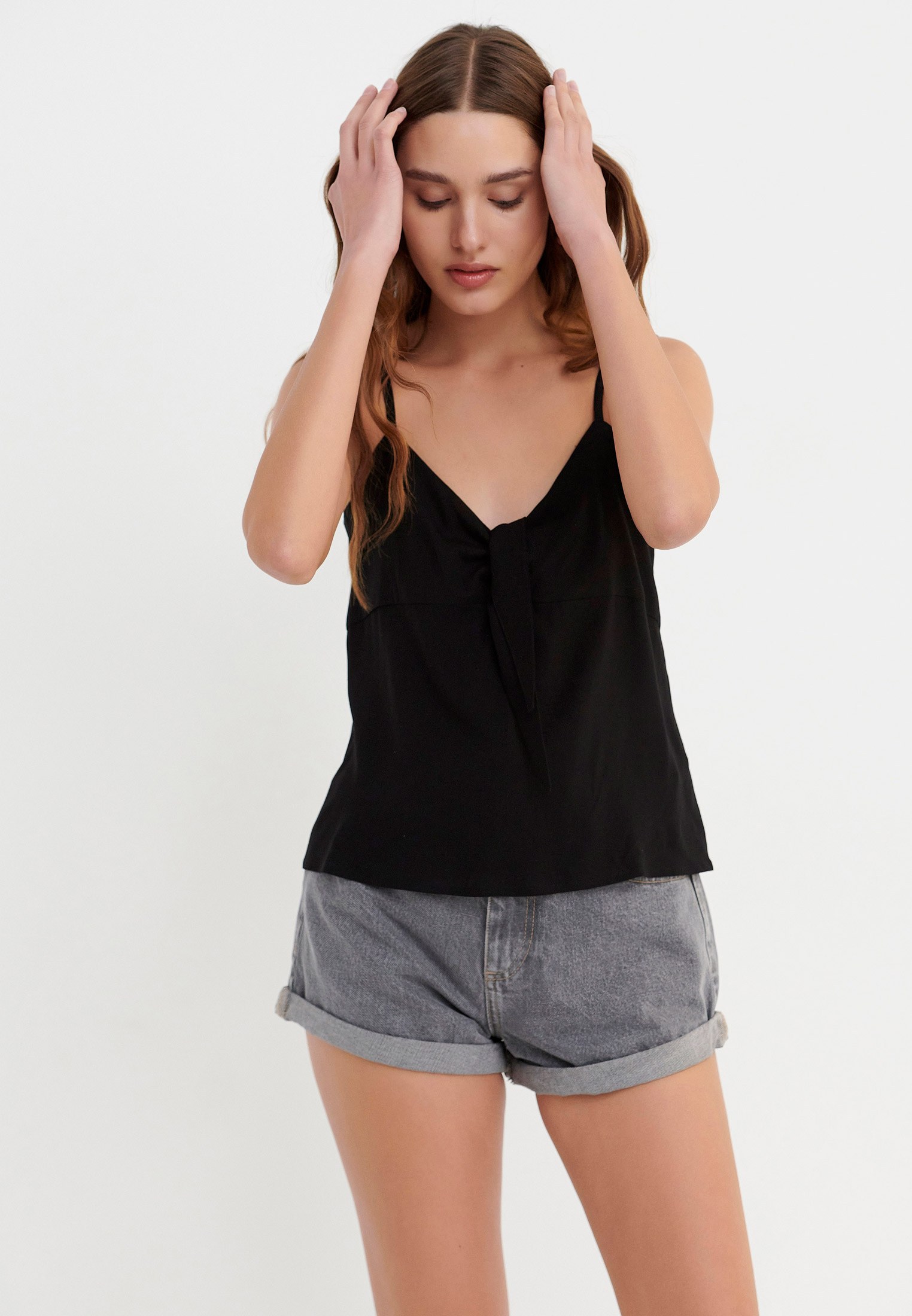 Women's Blouses Funky Buddha Black