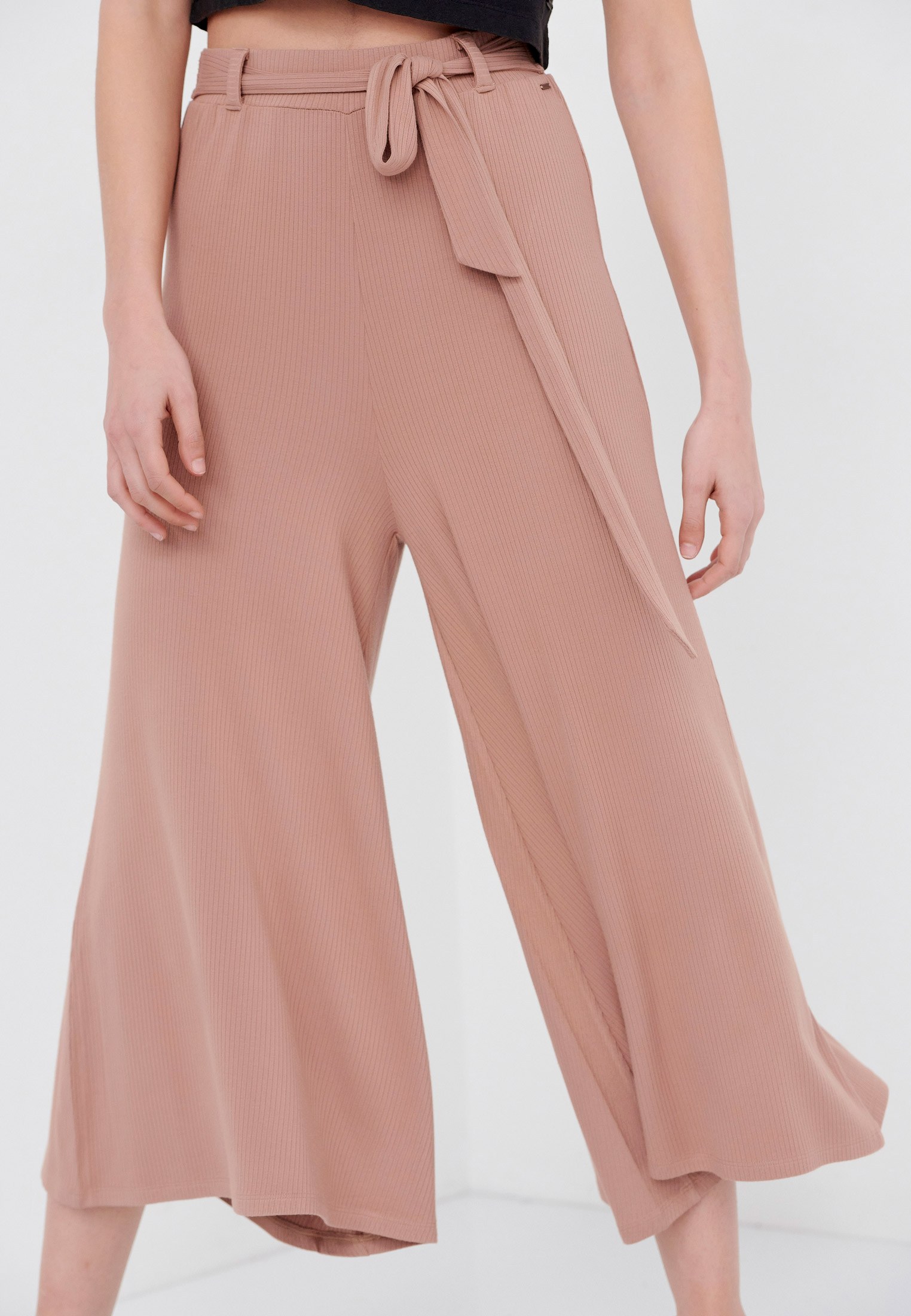 Women's Trousers Funky Buddha Brown