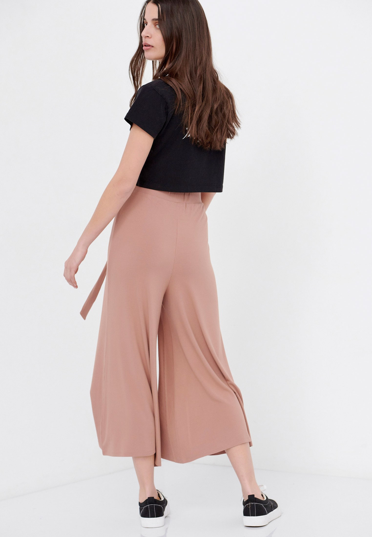 Women's Trousers Funky Buddha Brown