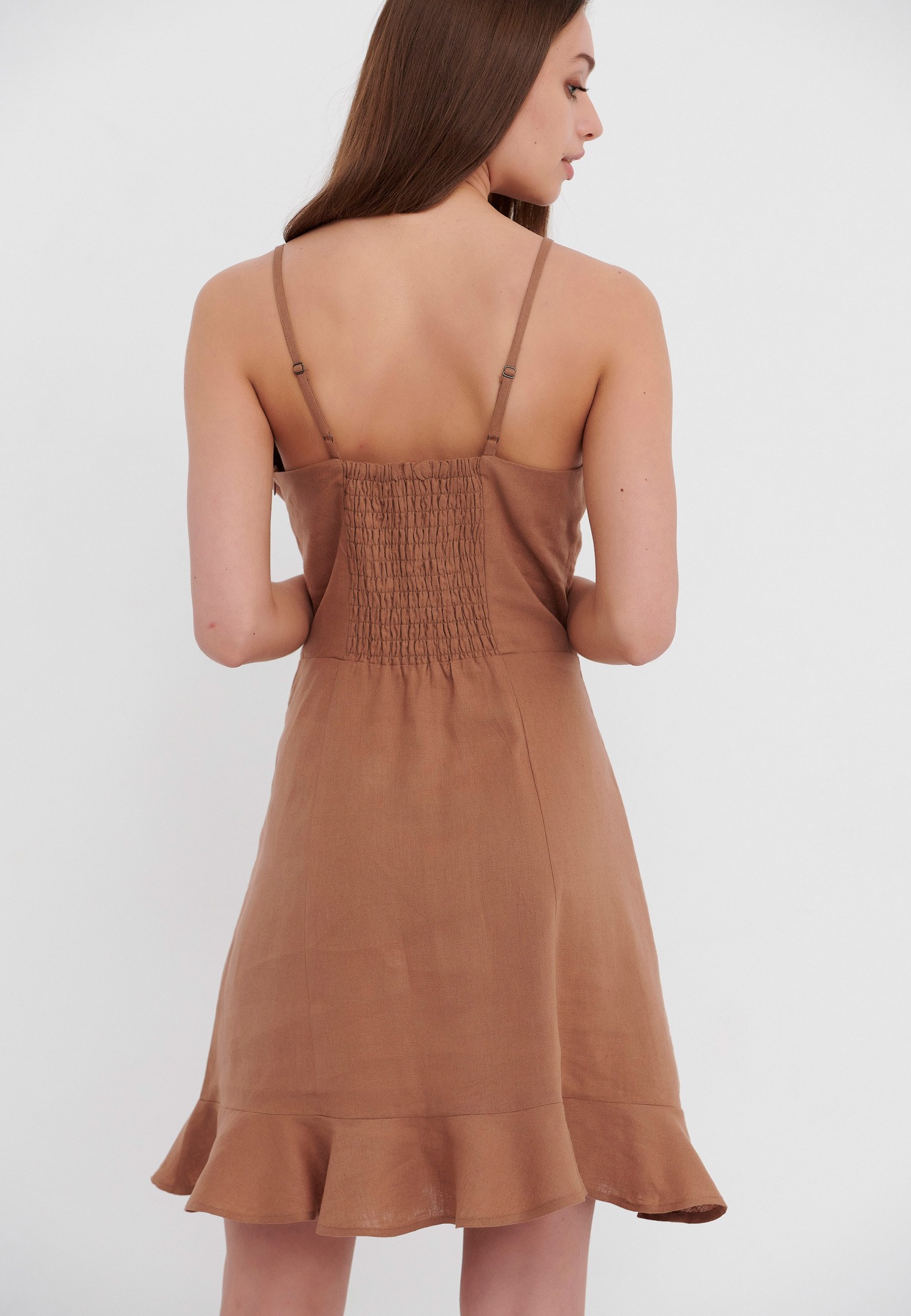 Women's Dresses Funky Buddha Brown