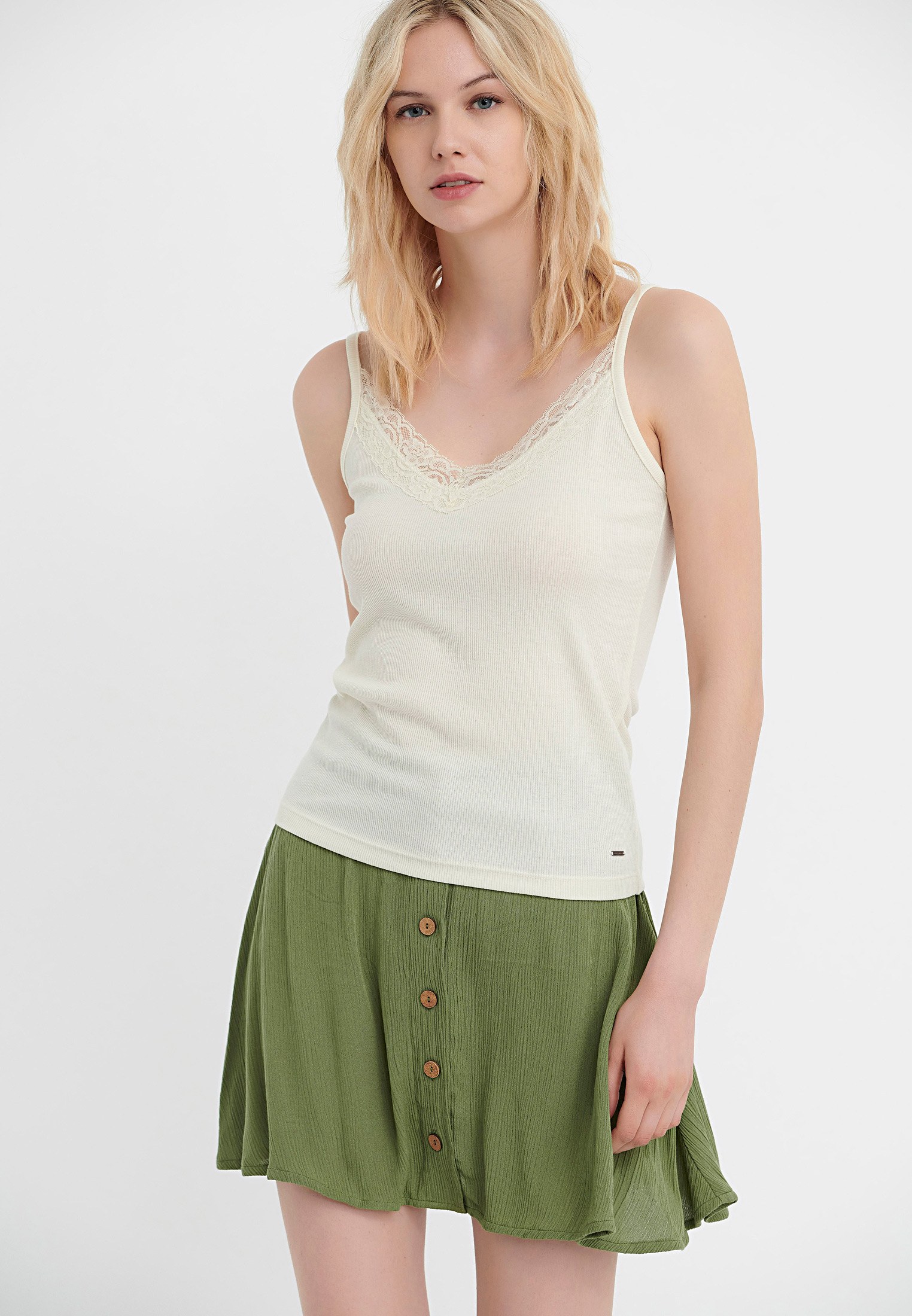 Women's T-Shirts Funky Buddha White