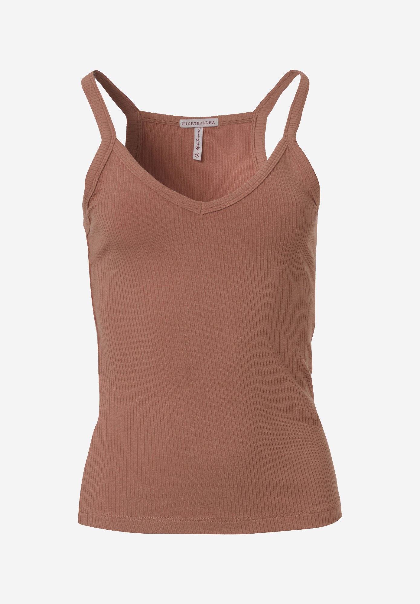 Women's T-Shirts Funky Buddha Brown