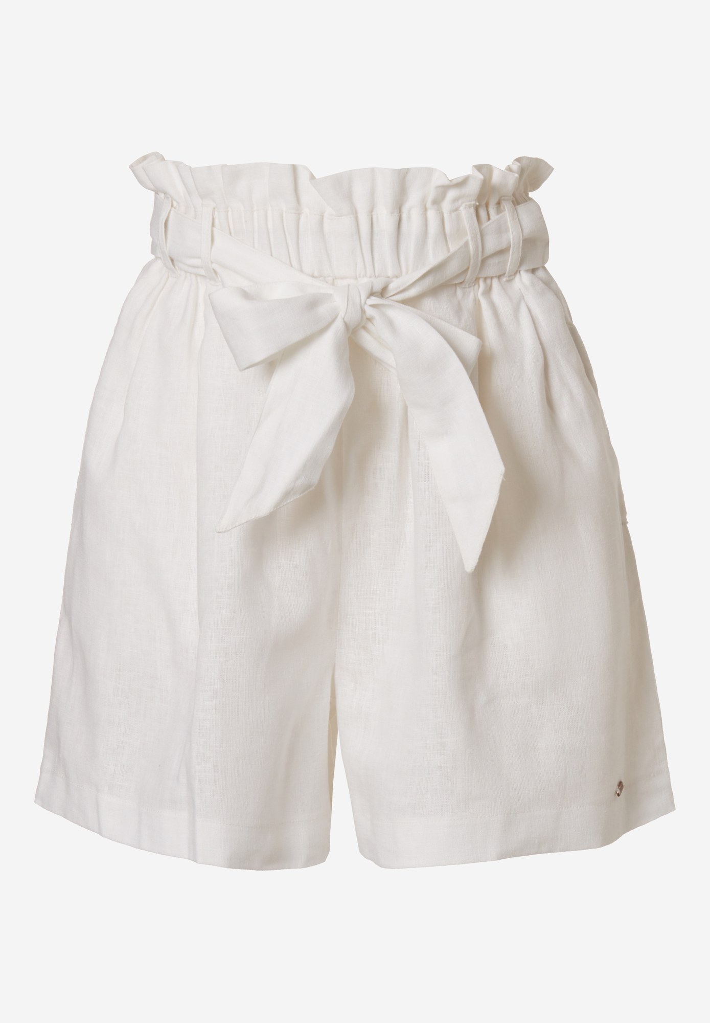 Women's Shorts Funky Buddha White