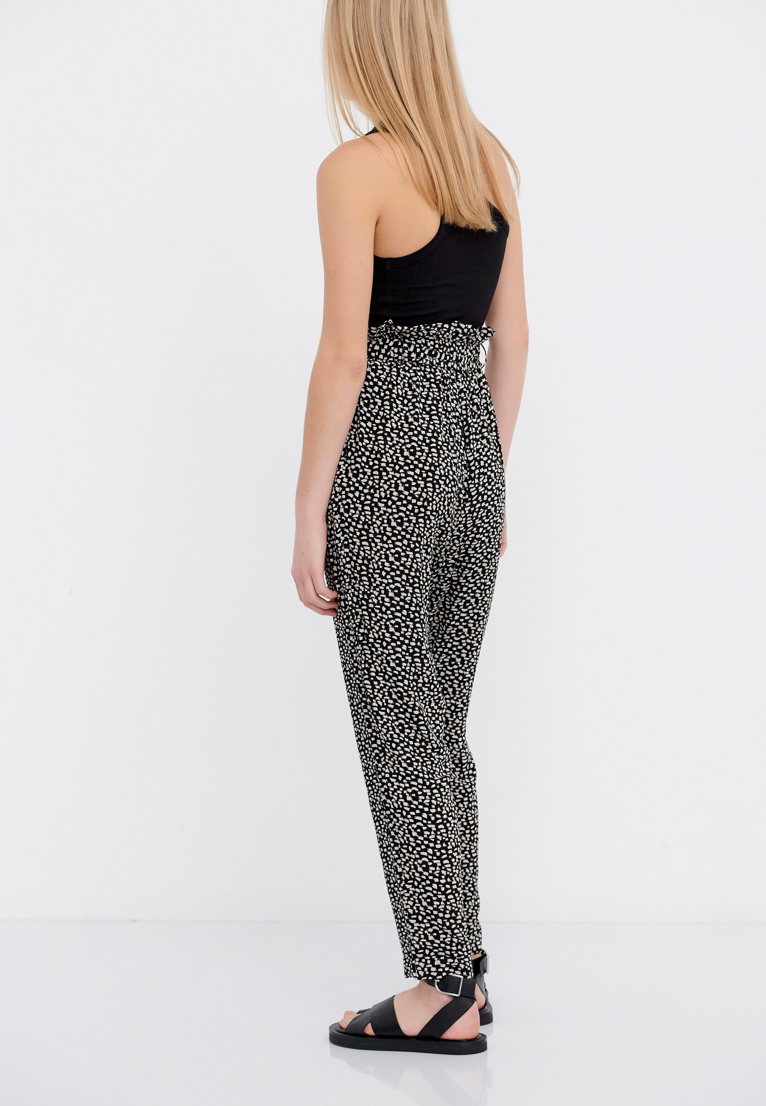 Women's Trousers Funky Buddha Black