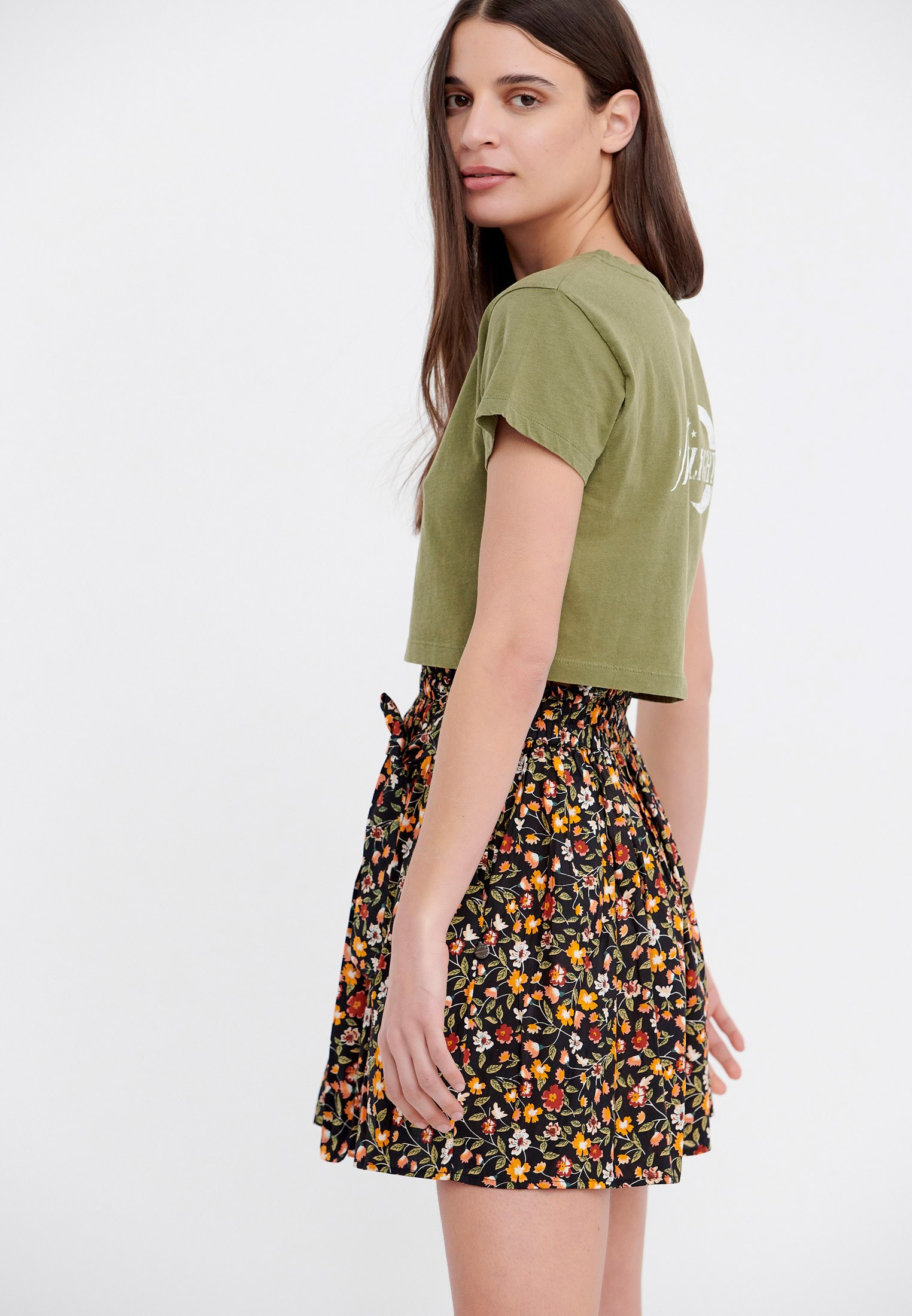 Women's Mini Skirts Funky Buddha Black