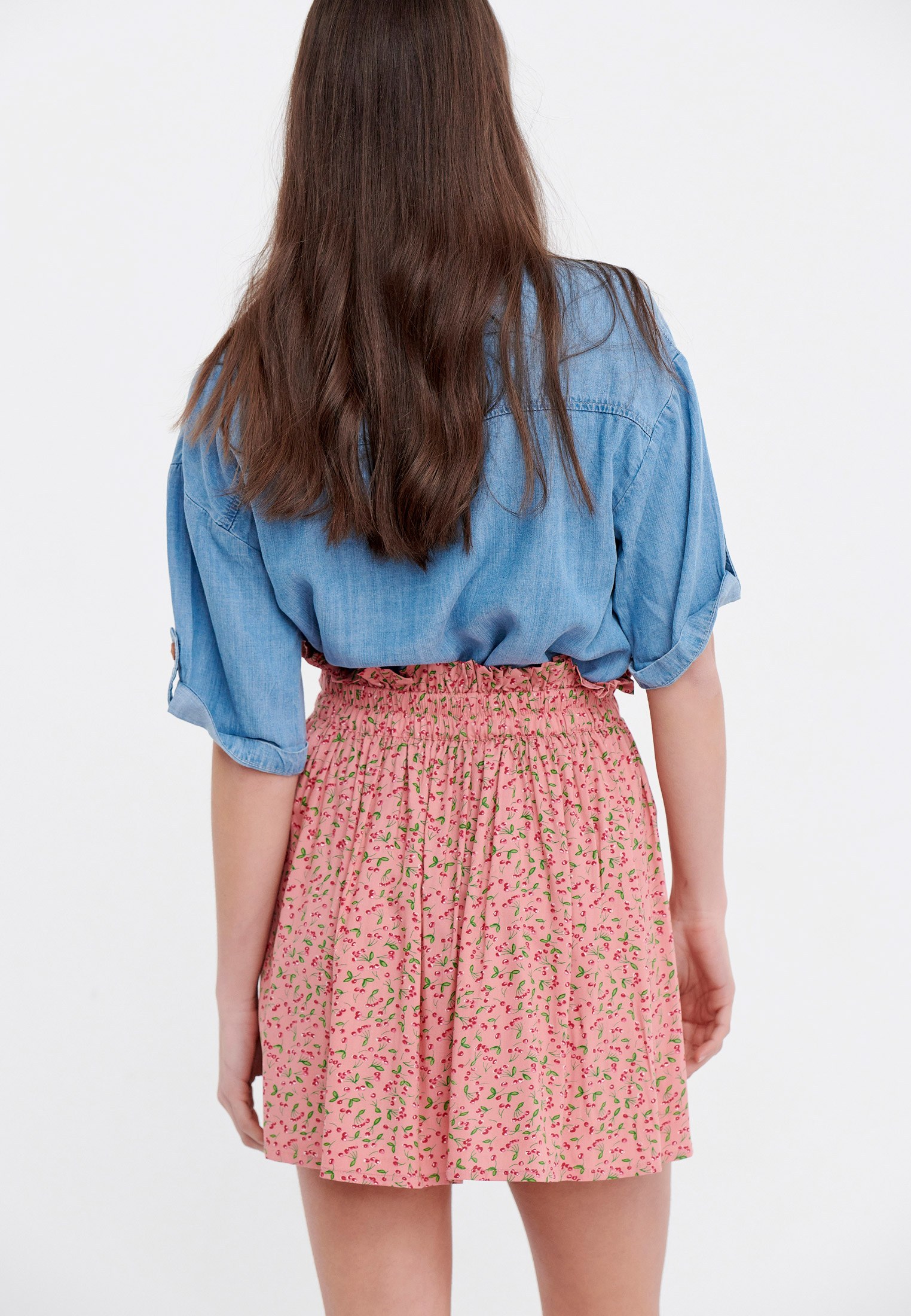 Women's Mini Skirts Funky Buddha Pink