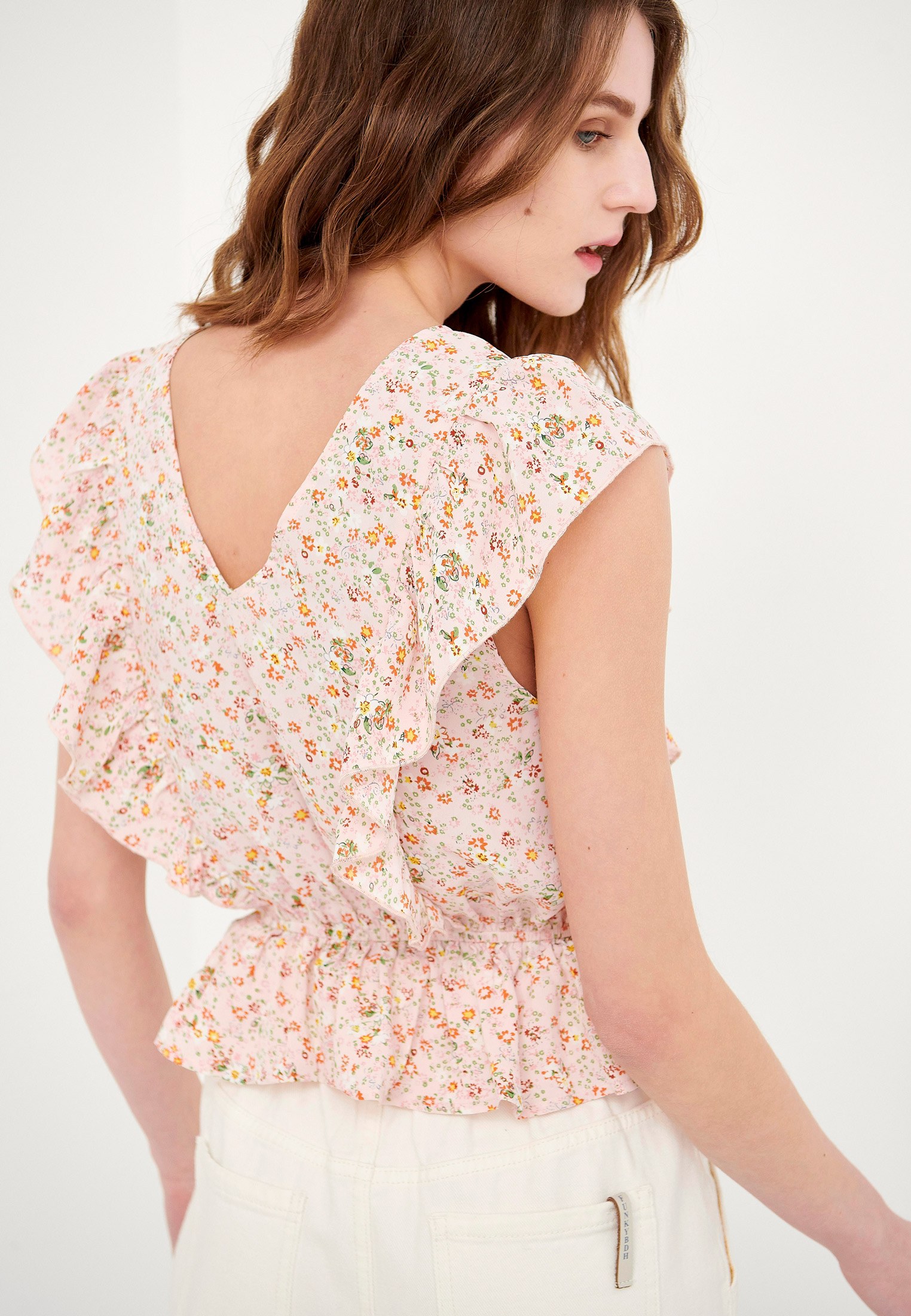 Women's Blouses Funky Buddha Pink