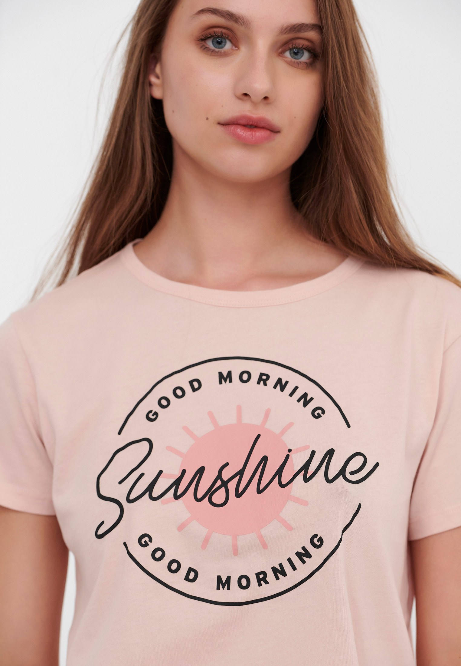 Women's T-Shirts Funky Buddha Pink