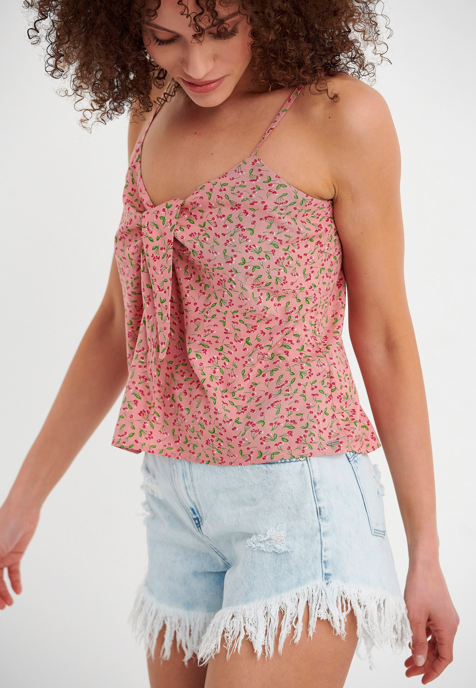 Women's Blouses Funky Buddha Pink