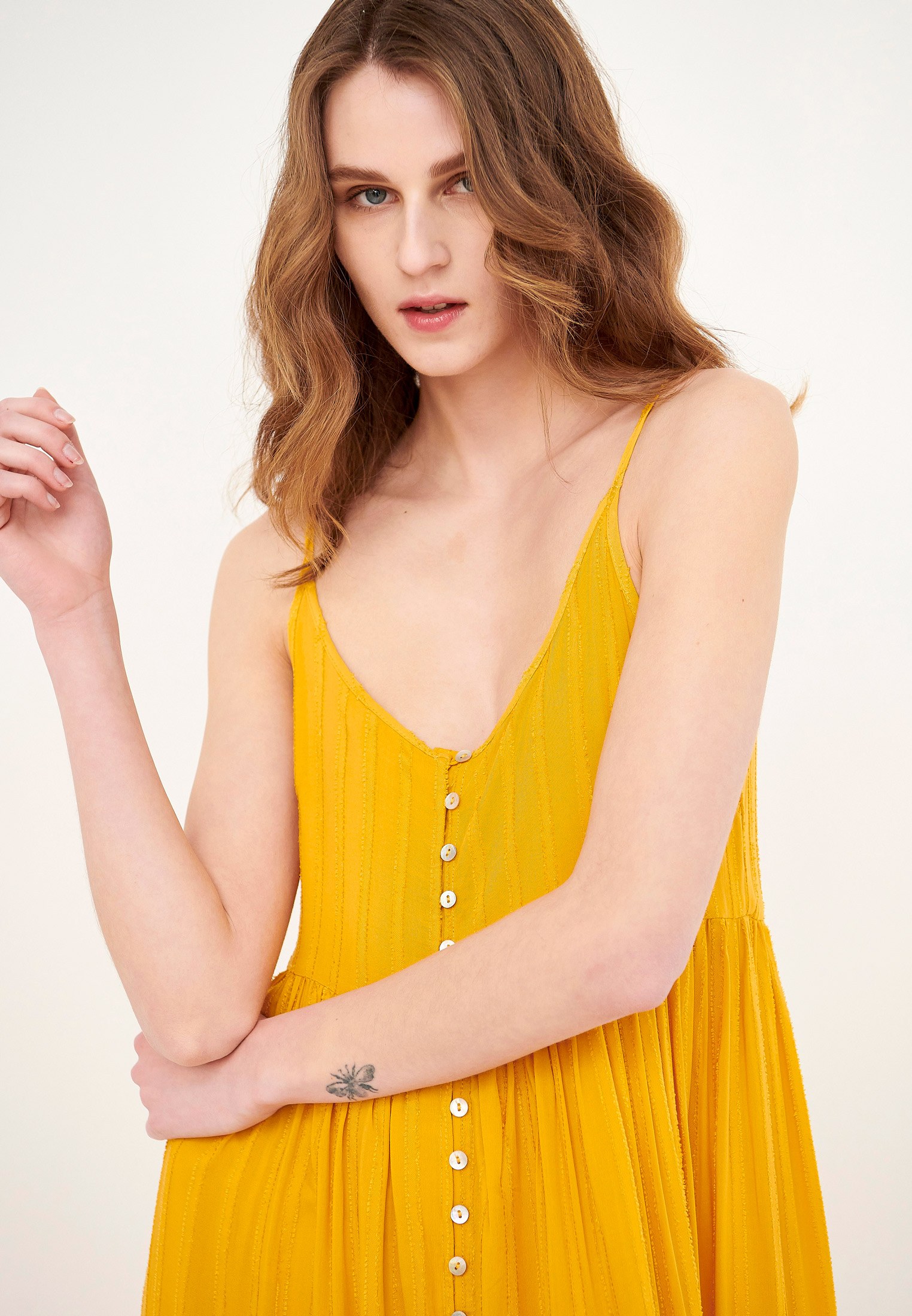 Relaxed fit μάξι φόρεμα φωτογραφία