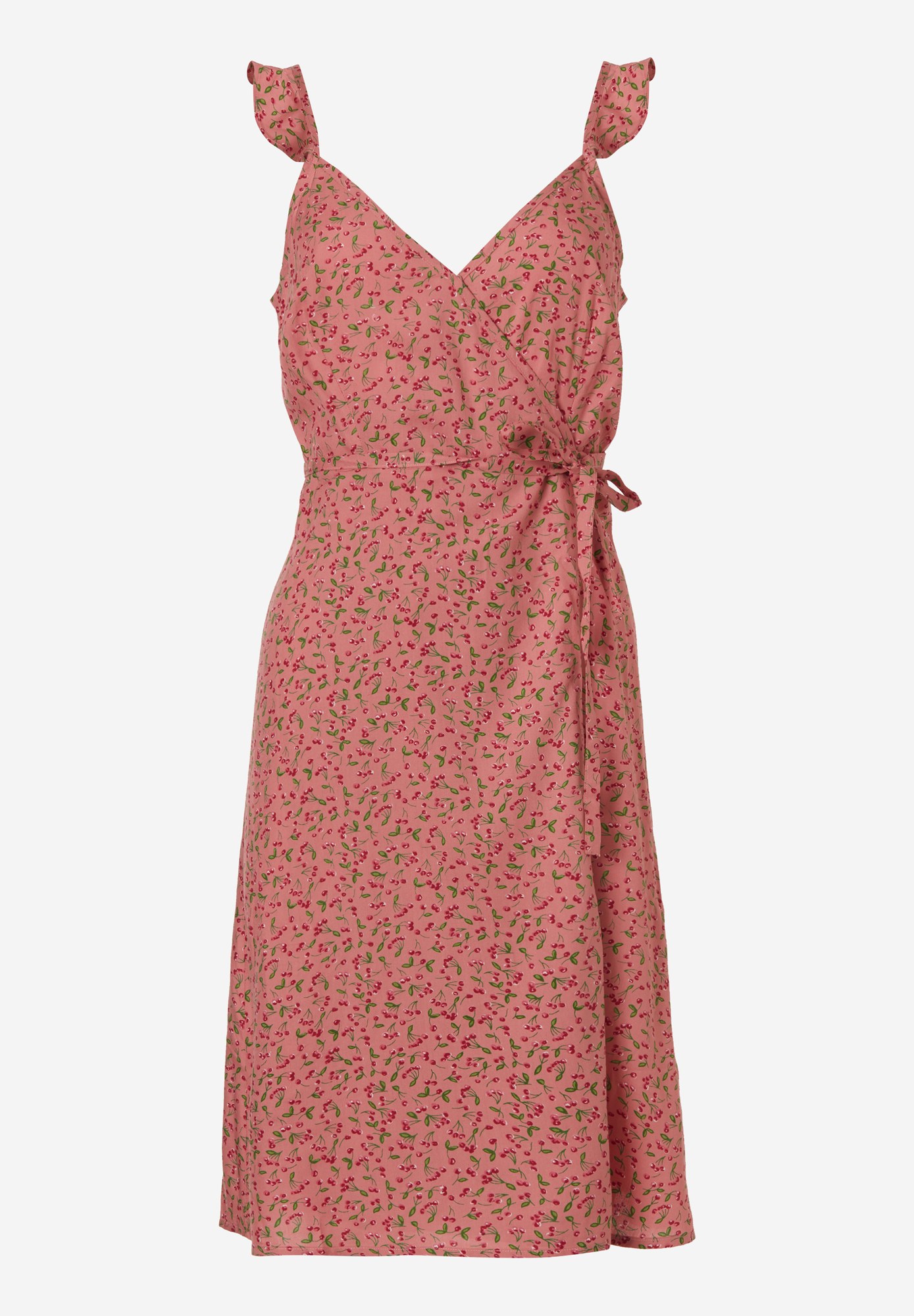 Εμπριμέ κρουαζέ φόρεμα φωτογραφία