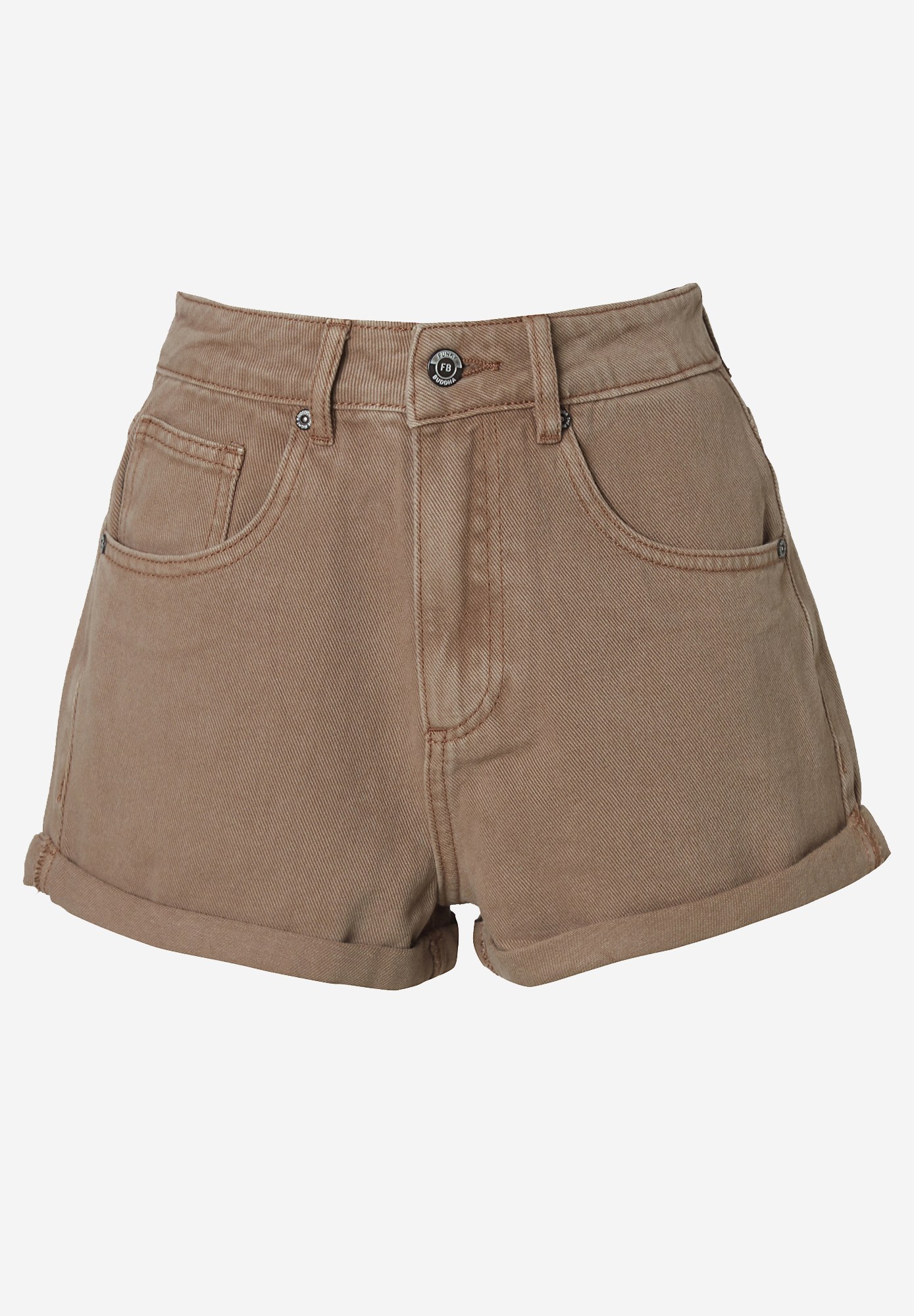 Women's Shorts Funky Buddha Beige