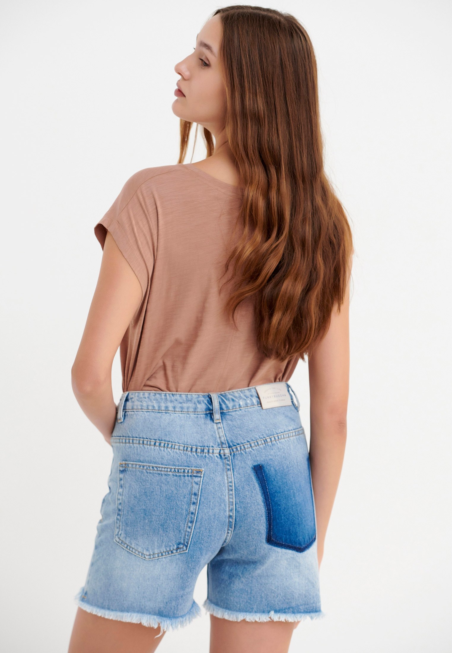 Women's Shorts Funky Buddha Blue