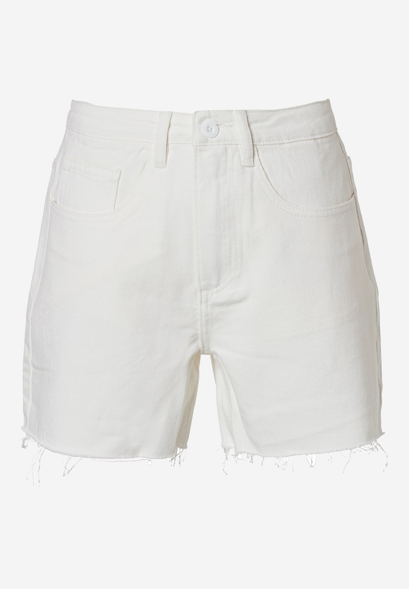 Women's Shorts Funky Buddha White