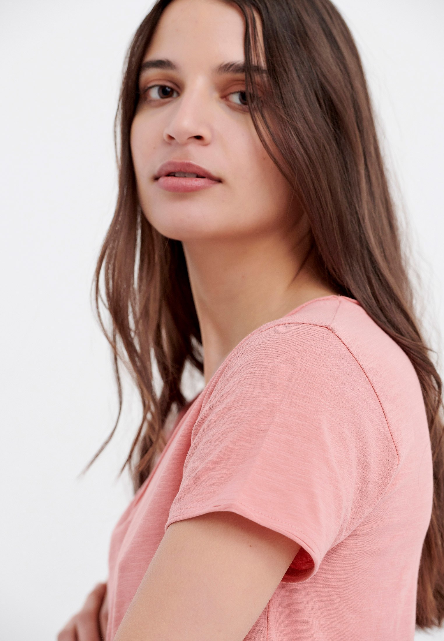 Women's T-Shirts Funky Buddha Pink