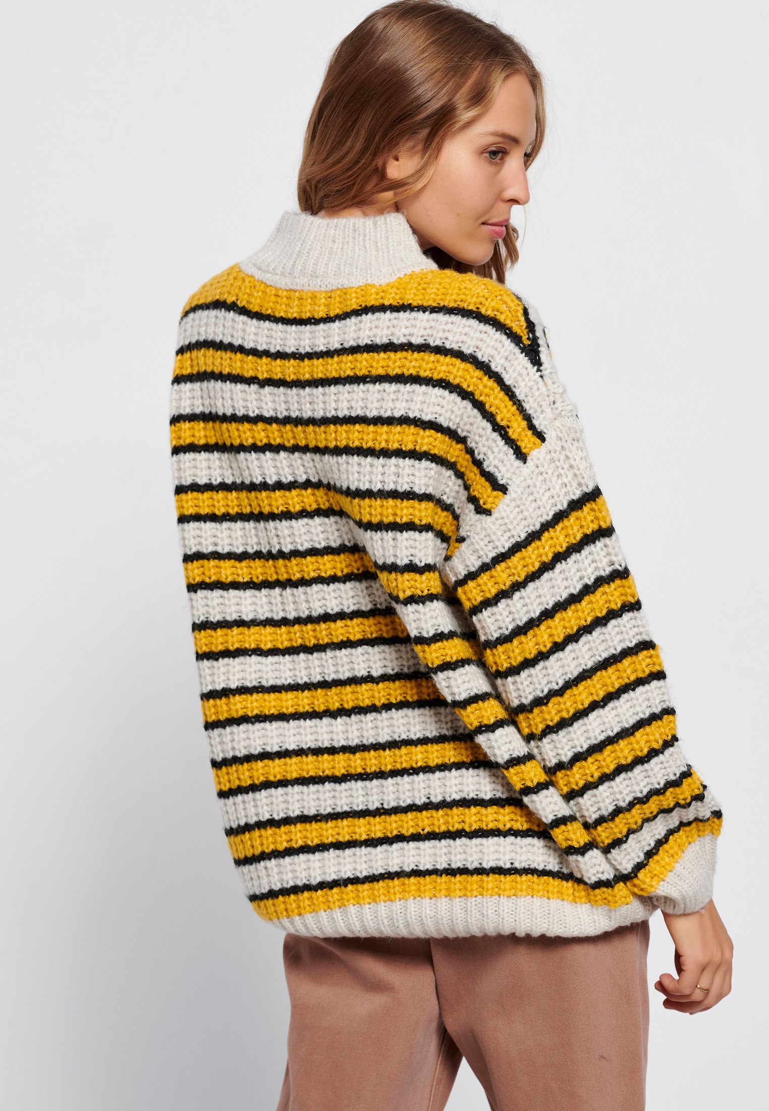 Women's Knitwear Funky Buddha Yellow