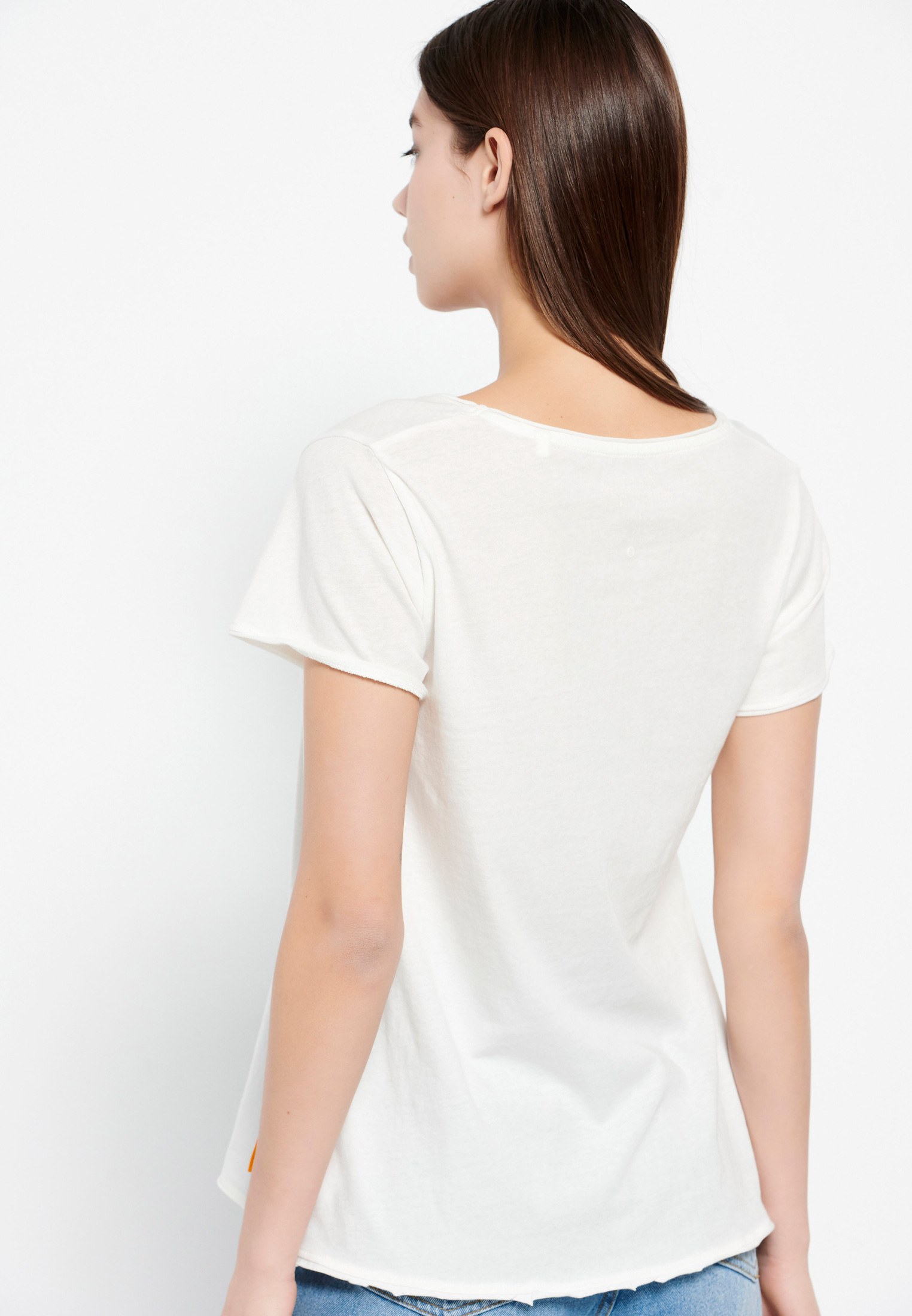 Women's T-Shirts Funky Buddha White