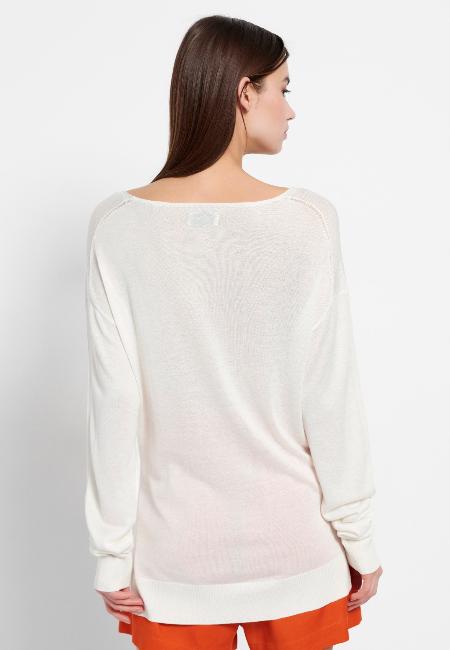 Women's Knitwear Funky Buddha White