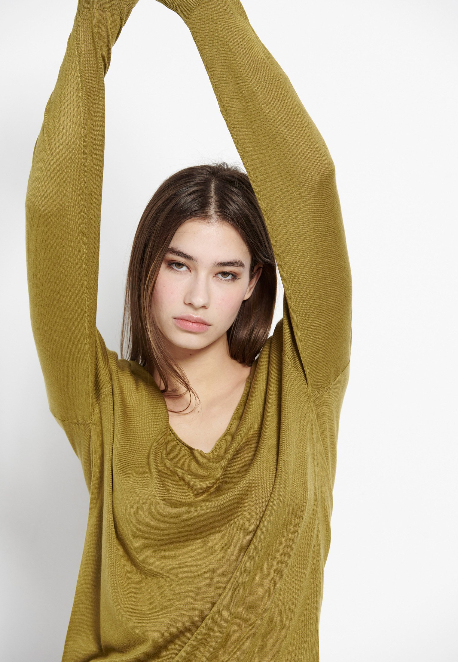 Women's Knitwear Funky Buddha Olive