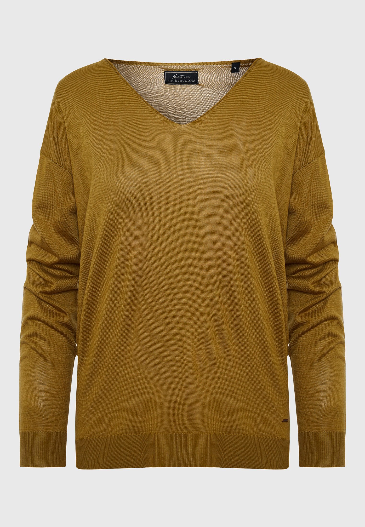 Women's Knitwear Funky Buddha Olive