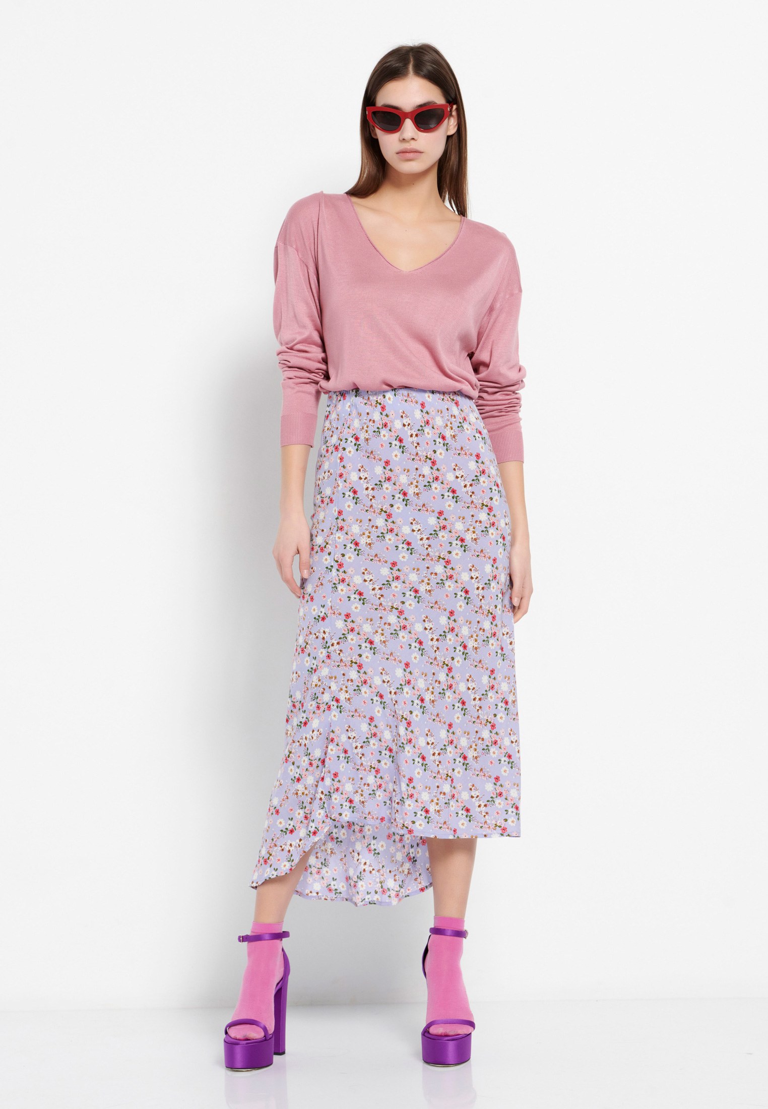 Women's Knitwear Funky Buddha Pink