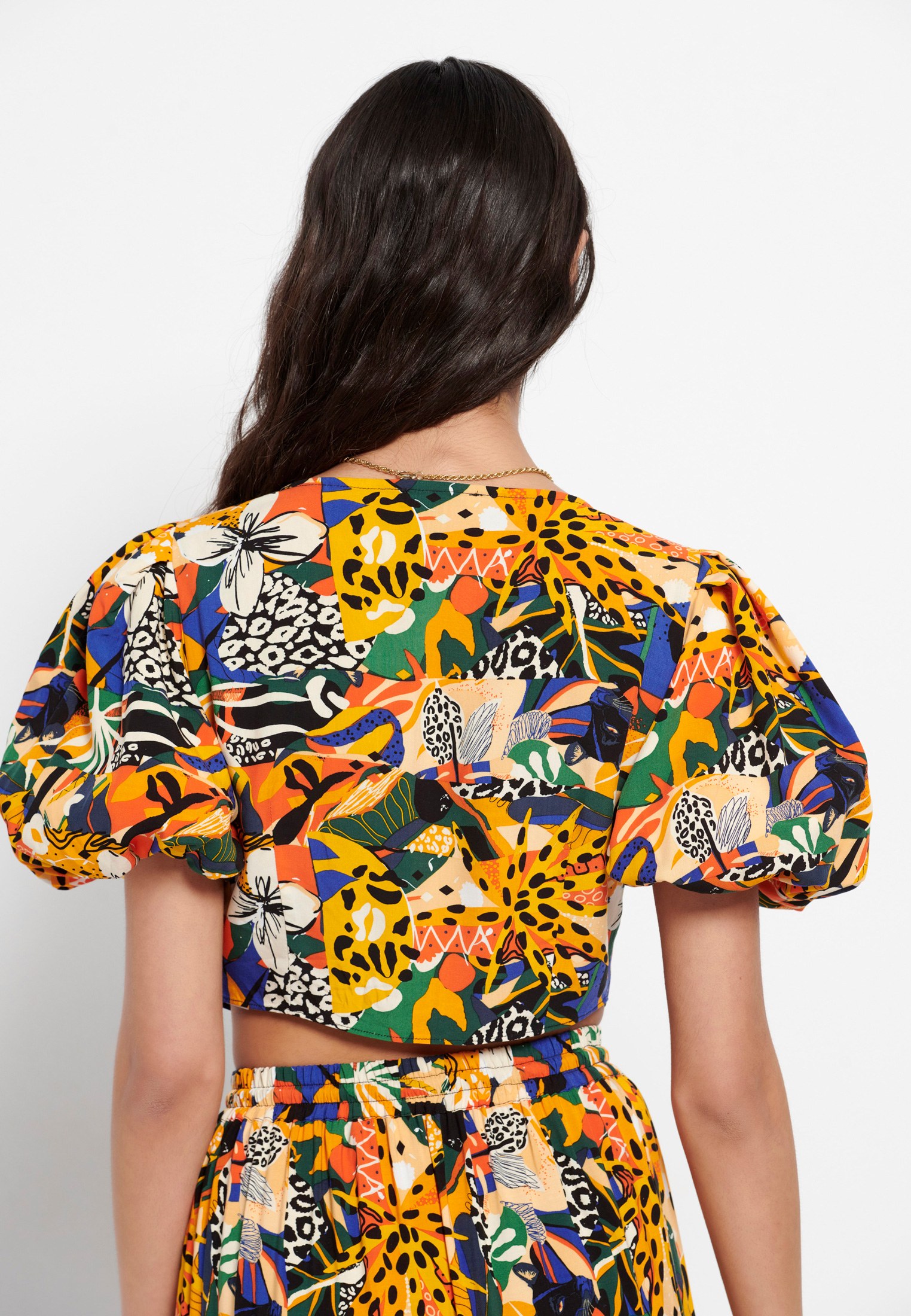 Women's Blouses Funky Buddha Multicolor