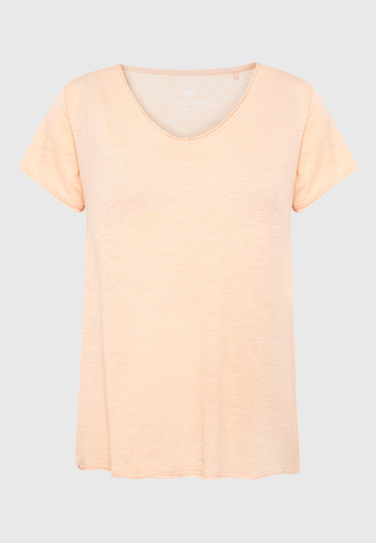 Women's T-Shirts Funky Buddha Beige