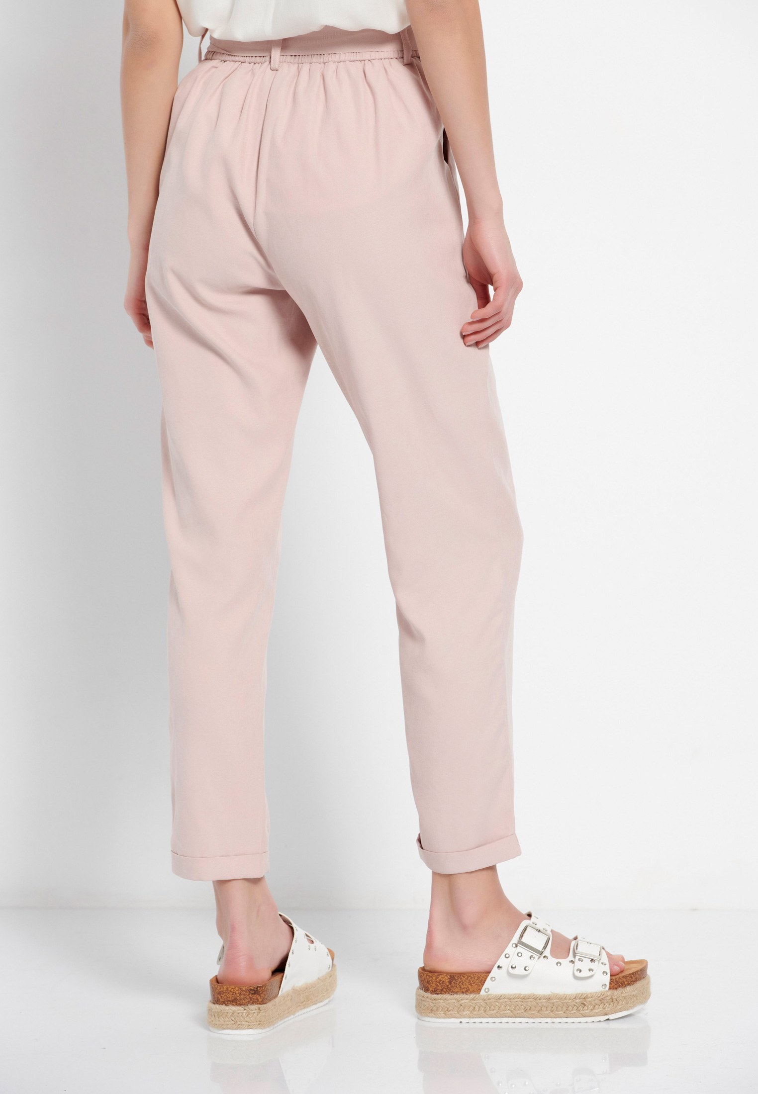Women's Trousers Funky Buddha Pink