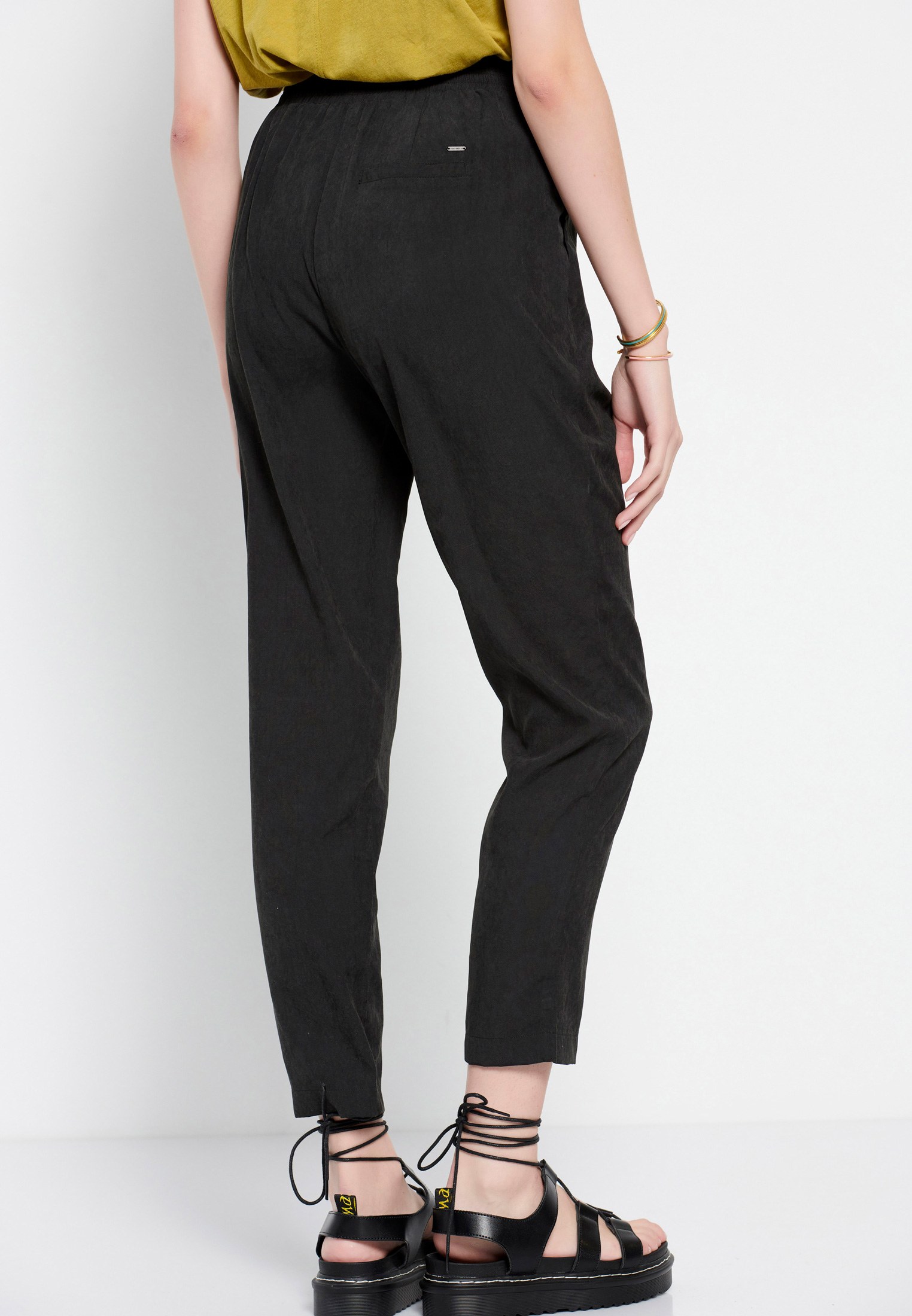 Women's Trousers Funky Buddha Black