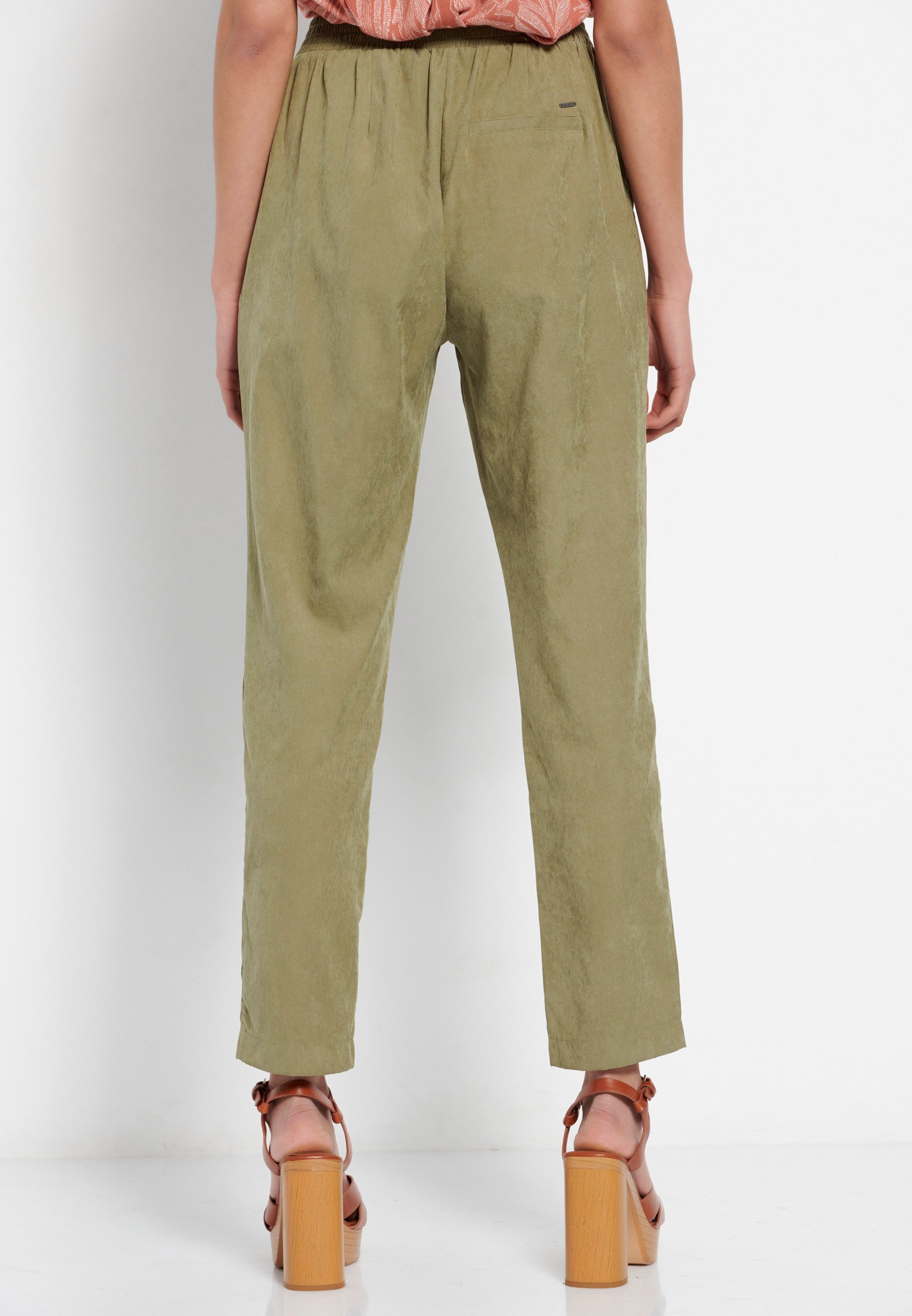 Women's Trousers Funky Buddha Olive