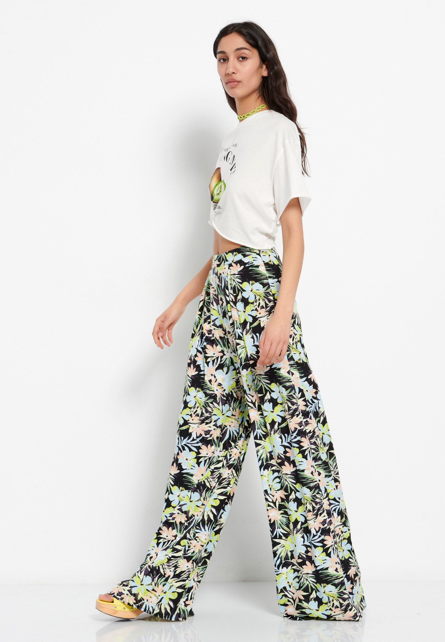 Women's Trousers Funky Buddha Multicolor