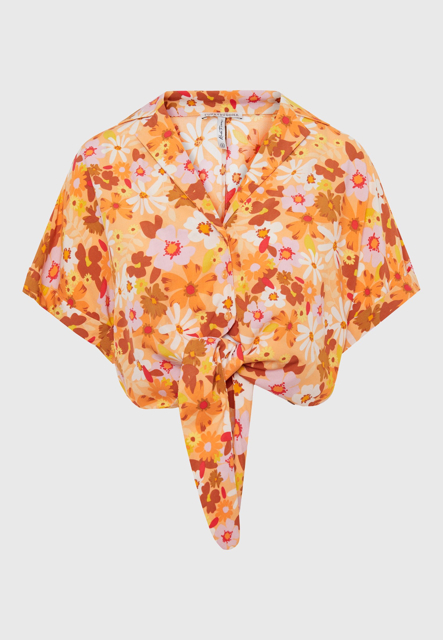 Women's Shirts Funky Buddha Multicolor