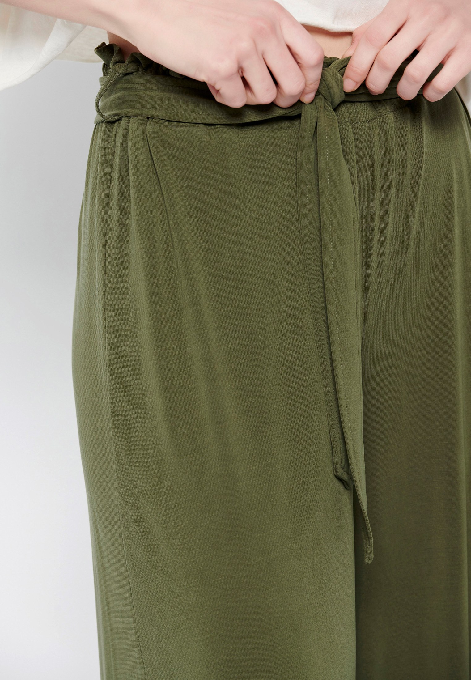 Women's Trousers Funky Buddha Olive