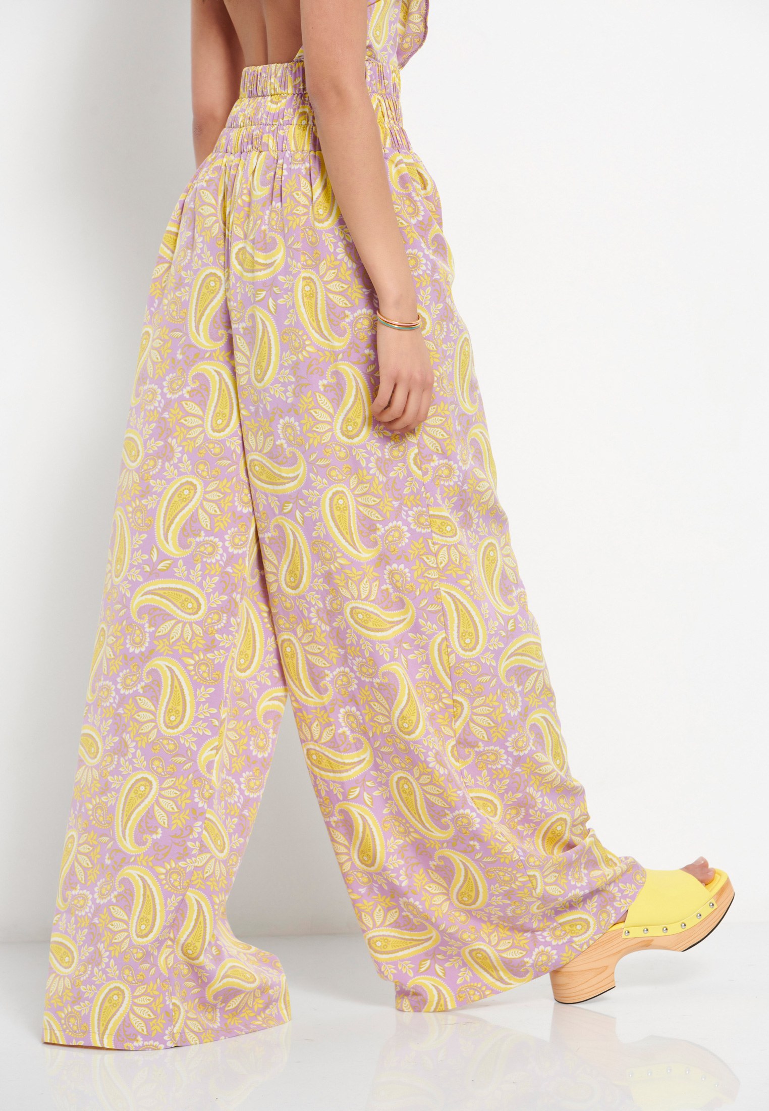 Women's Trousers Funky Buddha Purple