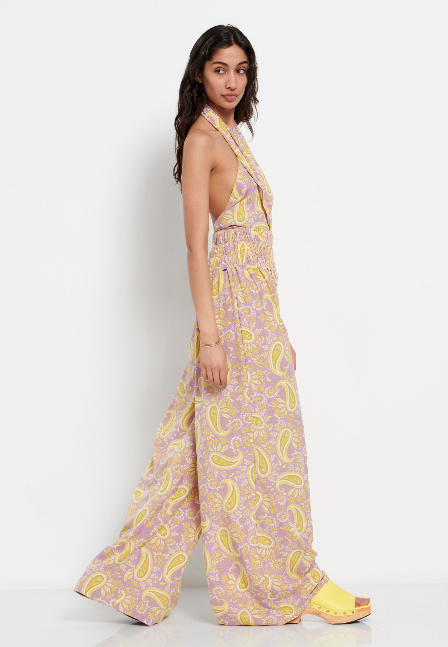 Women's Trousers Funky Buddha Purple