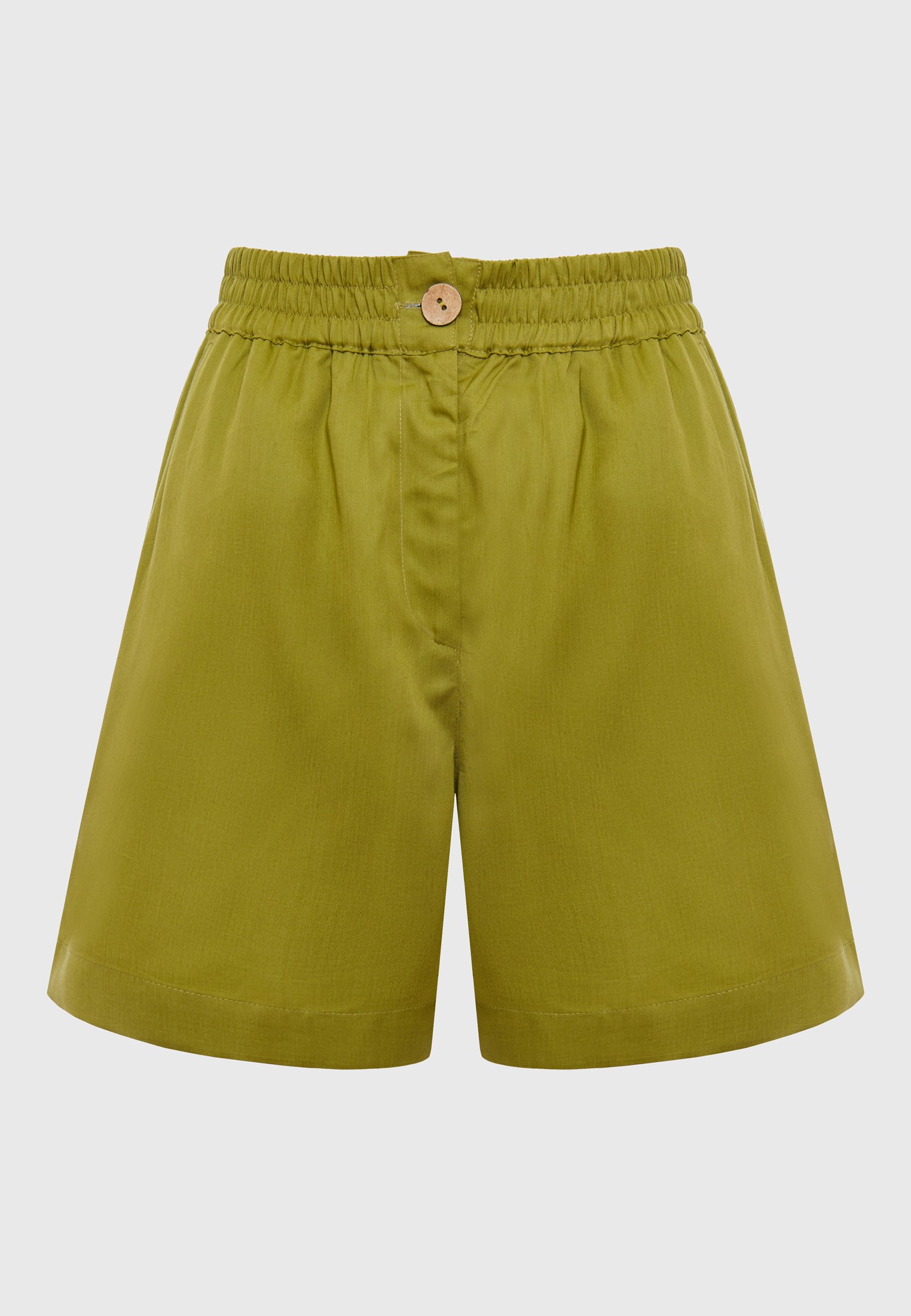 Women's Shorts Funky Buddha Olive