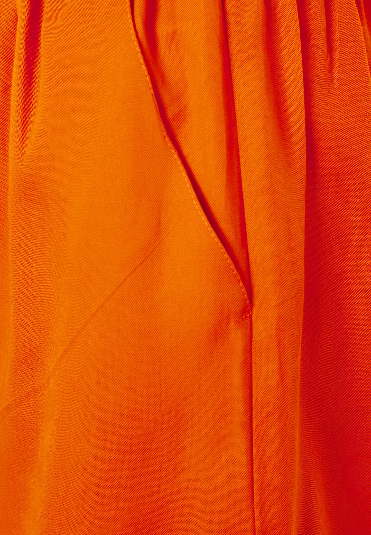 Women's Shorts Funky Buddha Orange