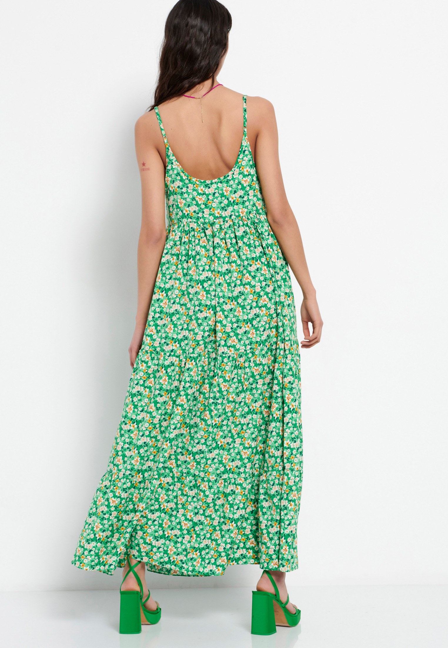 Women's Dresses Funky Buddha Green