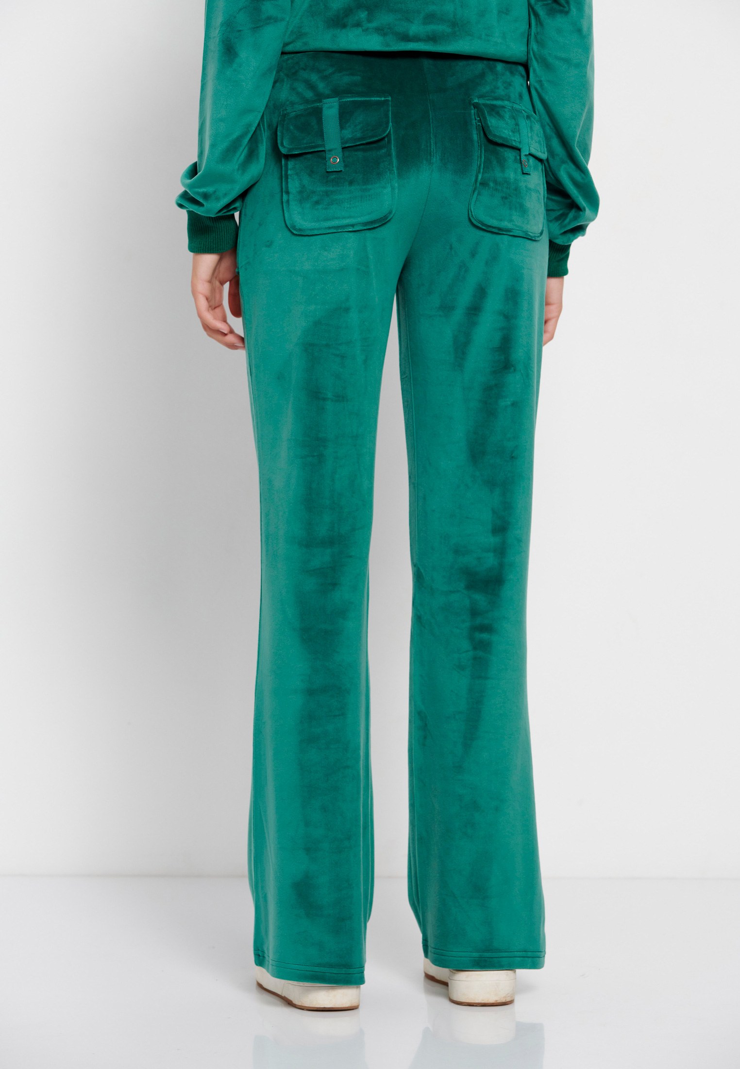 Women's Trousers Funky Buddha Green
