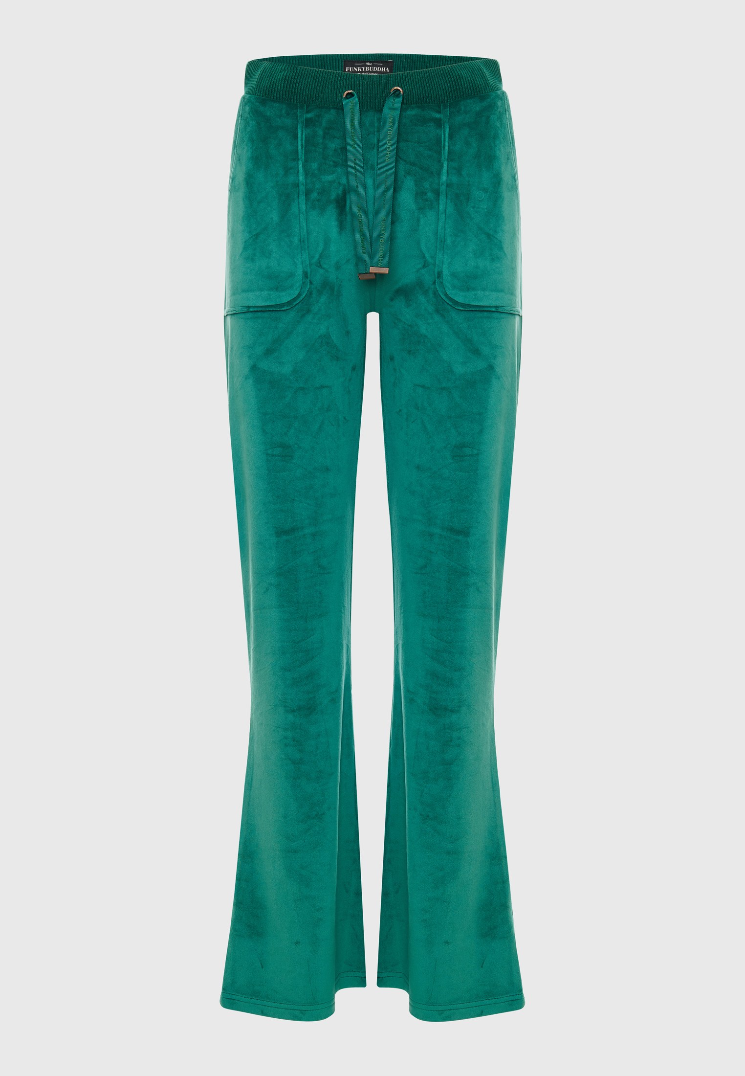 Women's Trousers Funky Buddha Green
